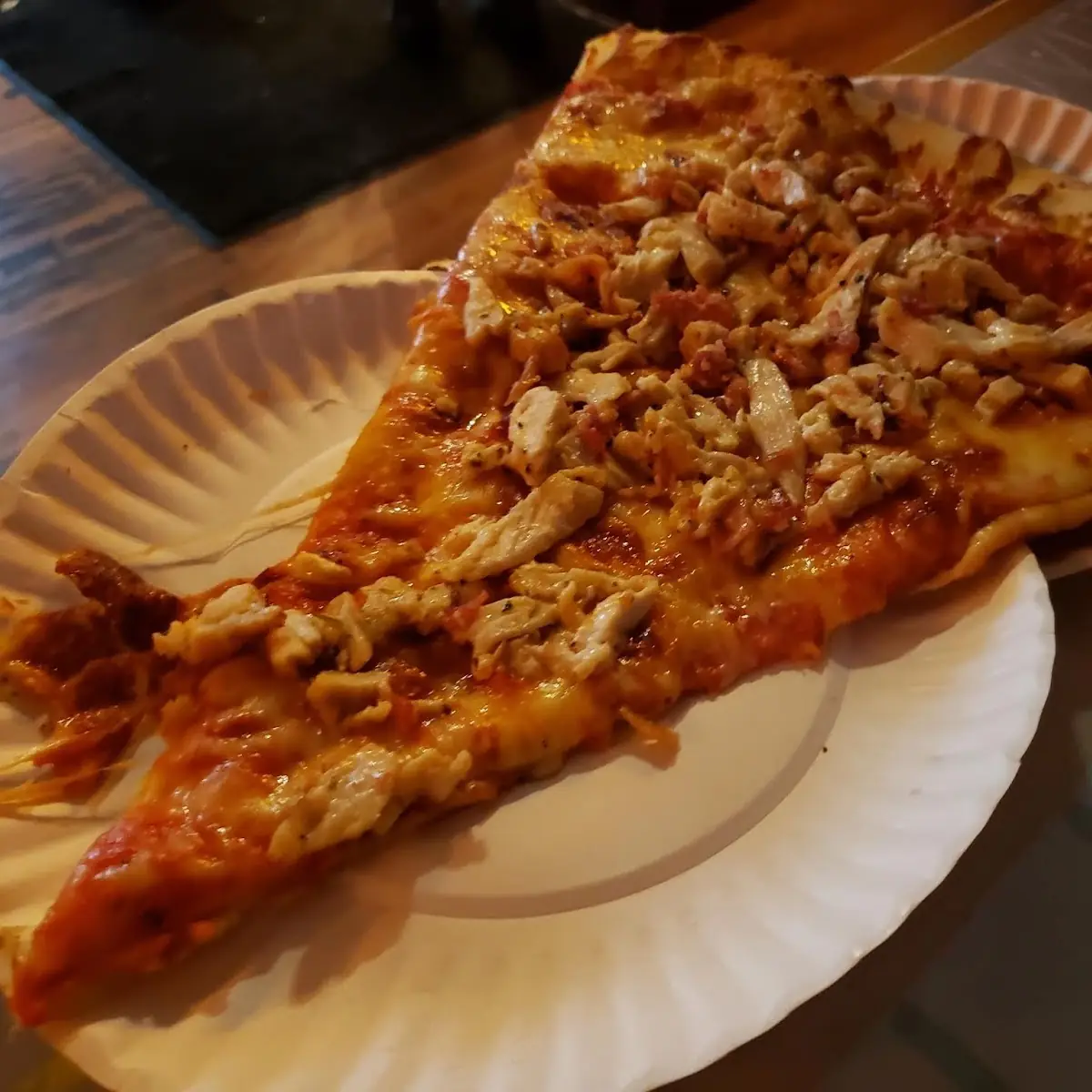 Chicken Bacon Ranch Pizza Slice