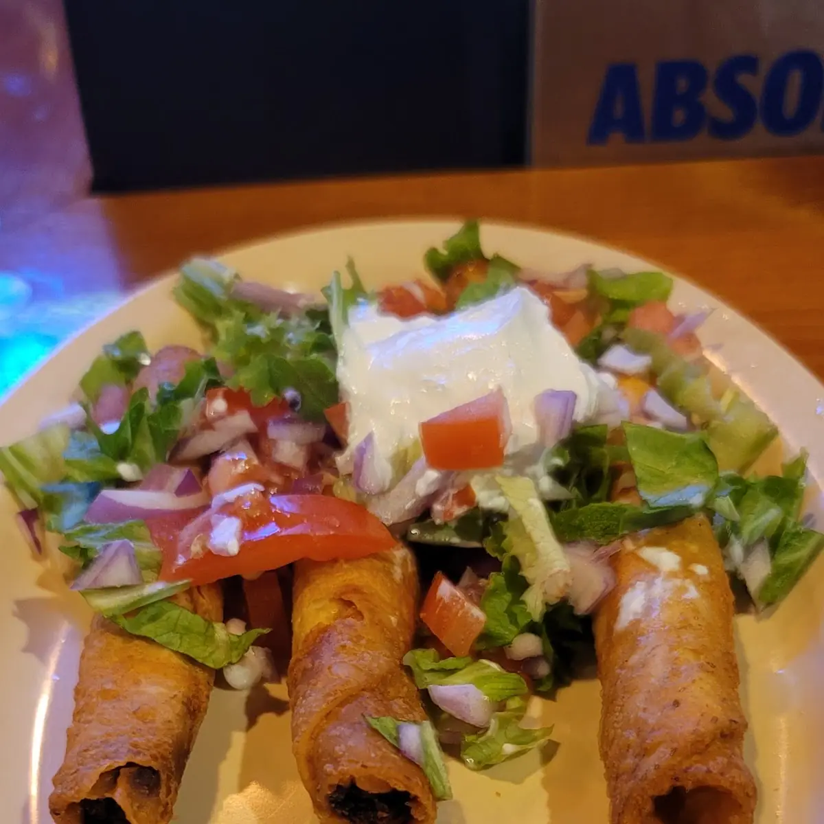 Korean Rolled Tacos