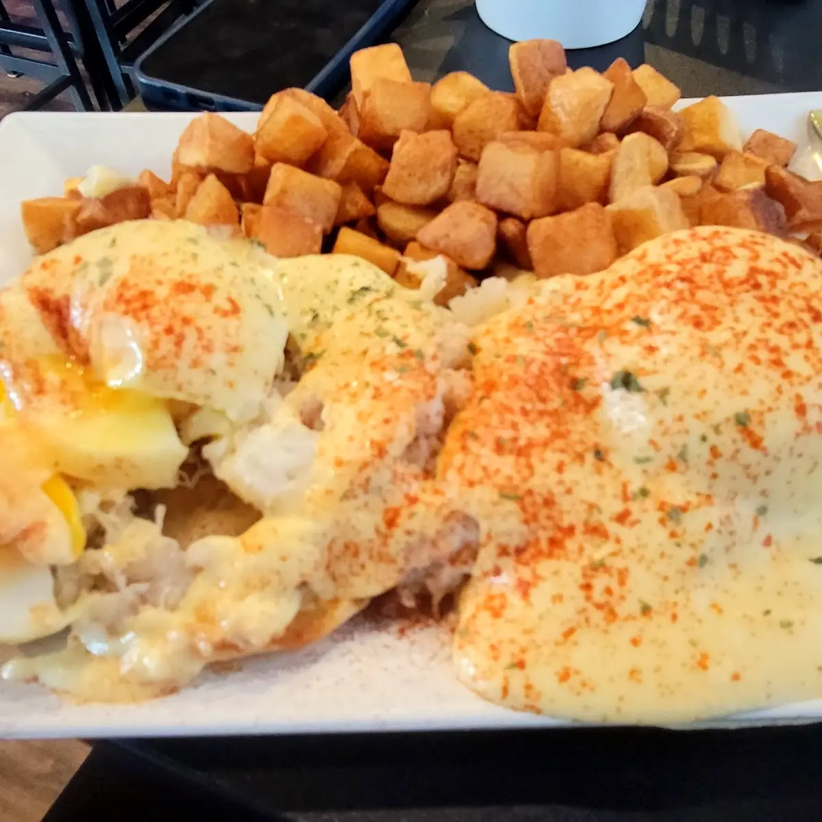 Crab Benedict