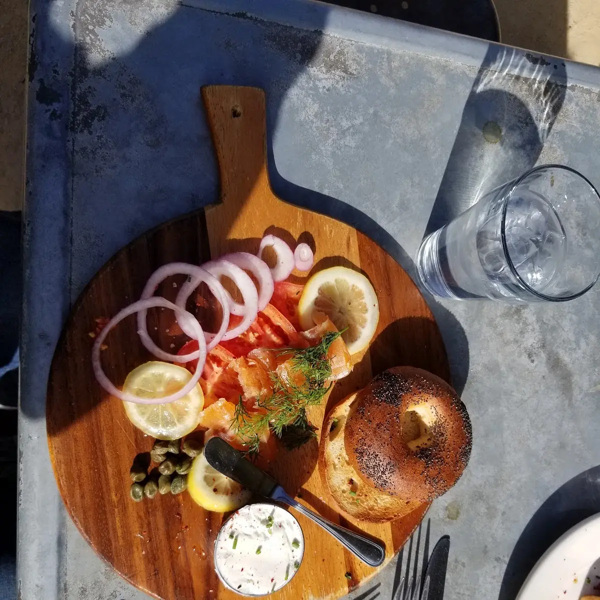 Salmon Bagel Cream Cheese