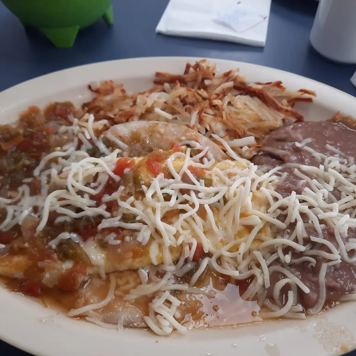 Breakfast Platter with Hash Browns