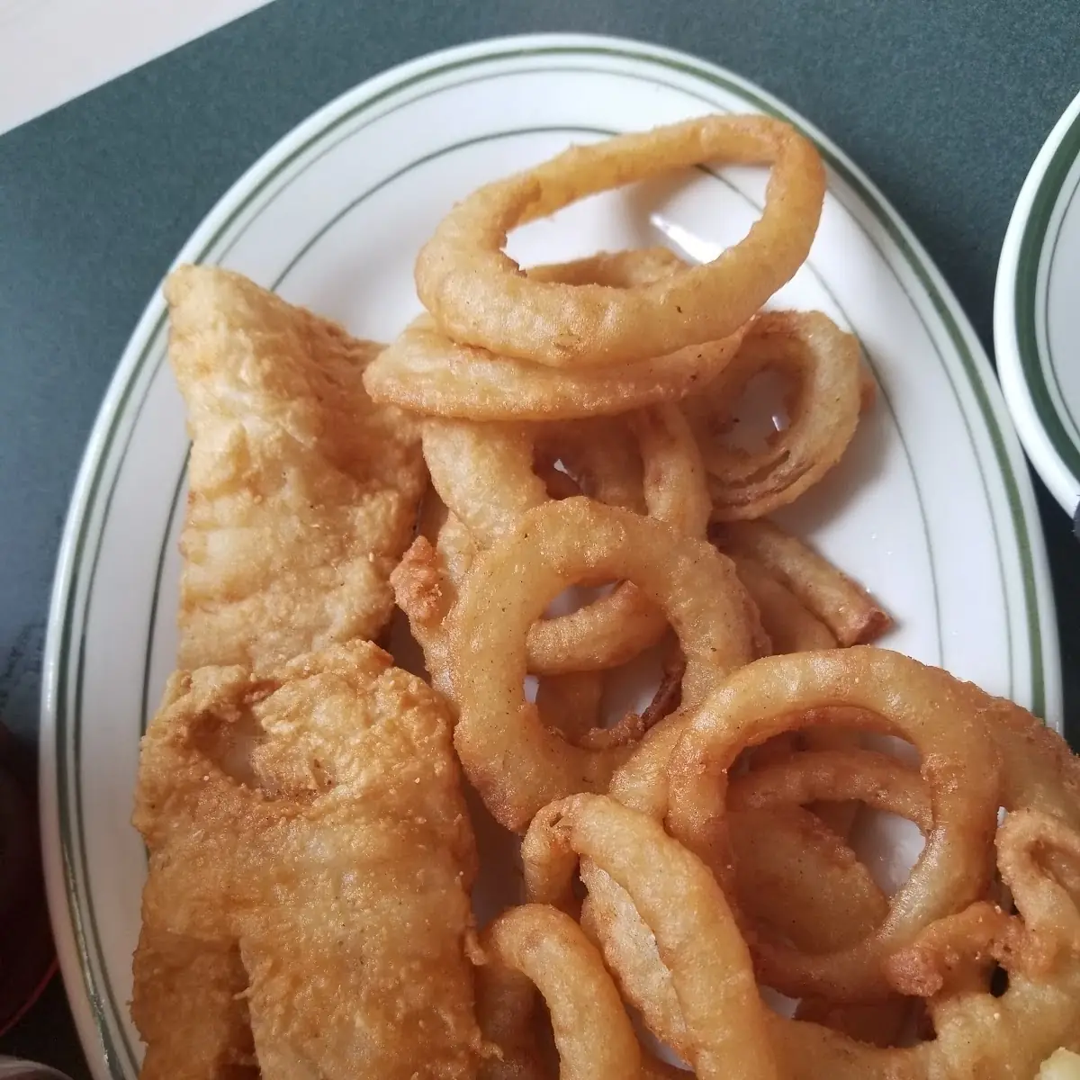 Fish and Onion Rings