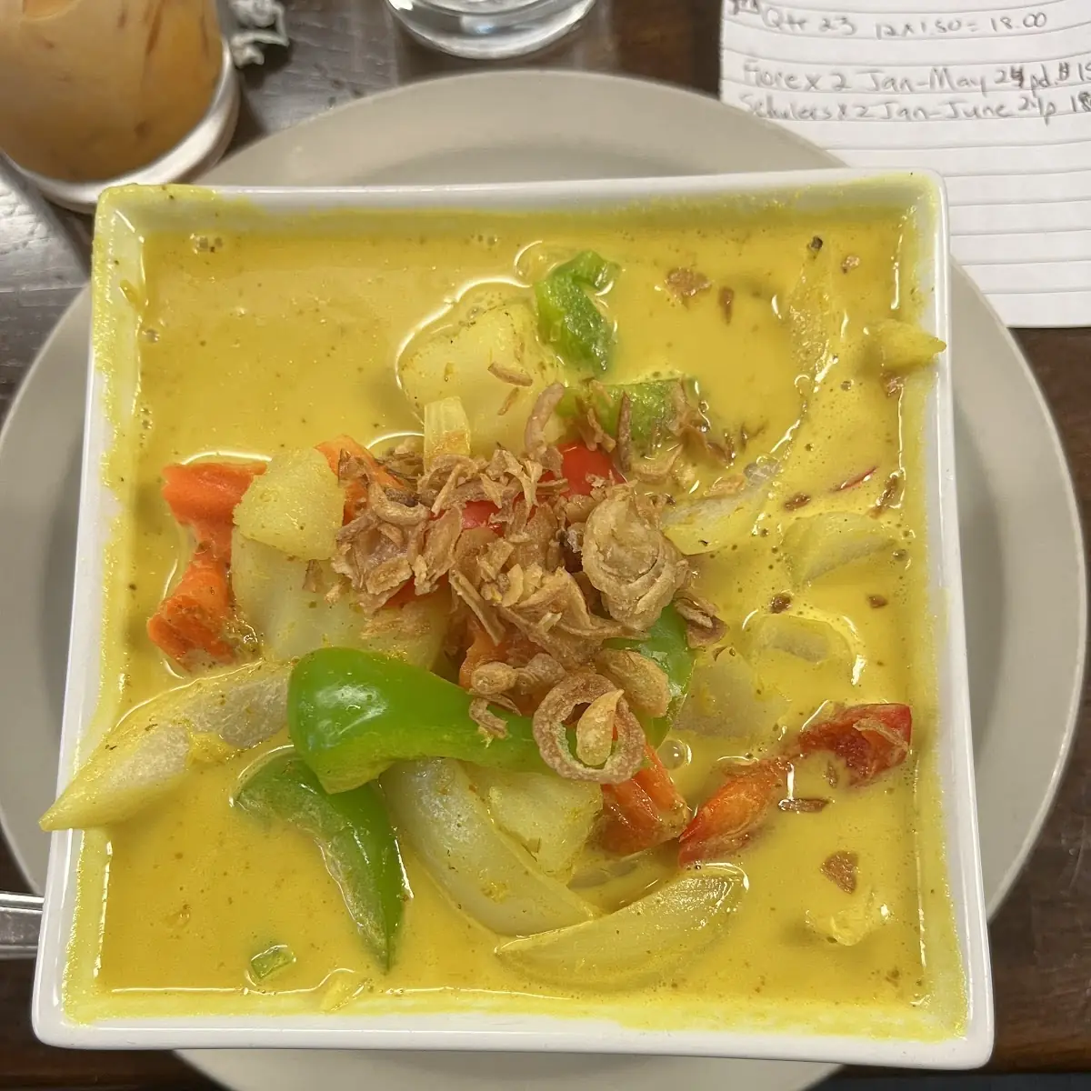 Yellow Curry Chicken
