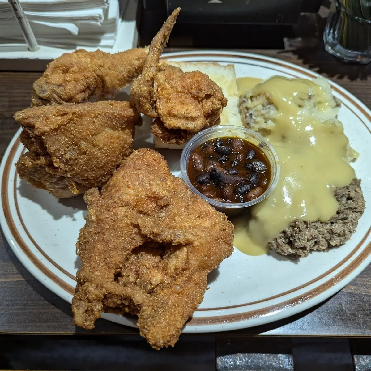 Southern Fried Chicken Dinner