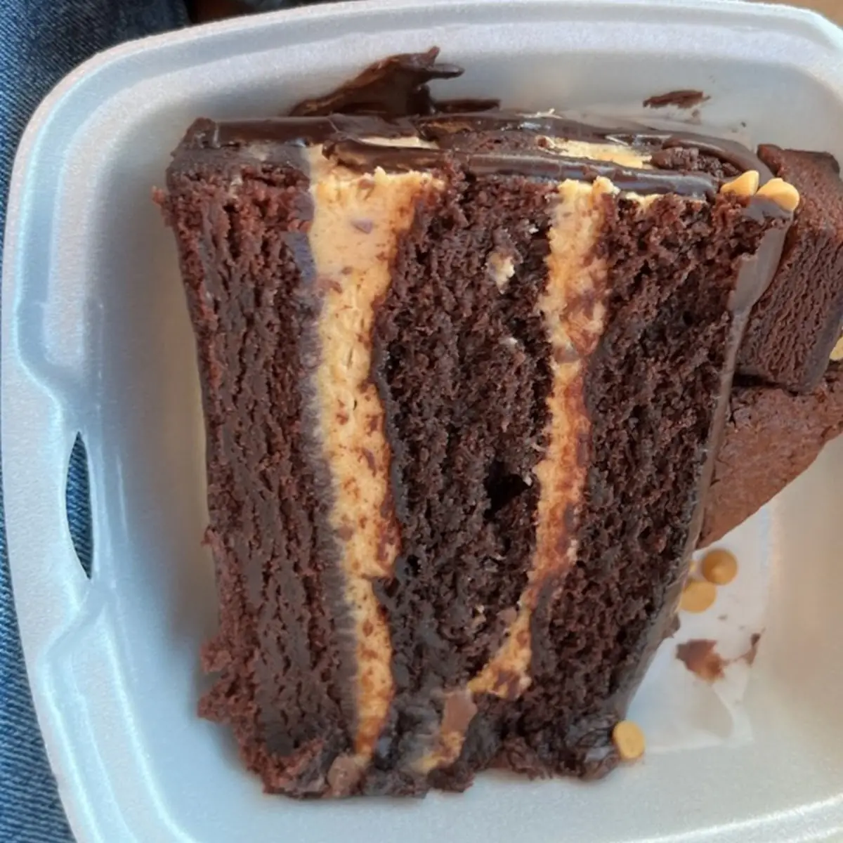 Choc Peanut Butter Cake