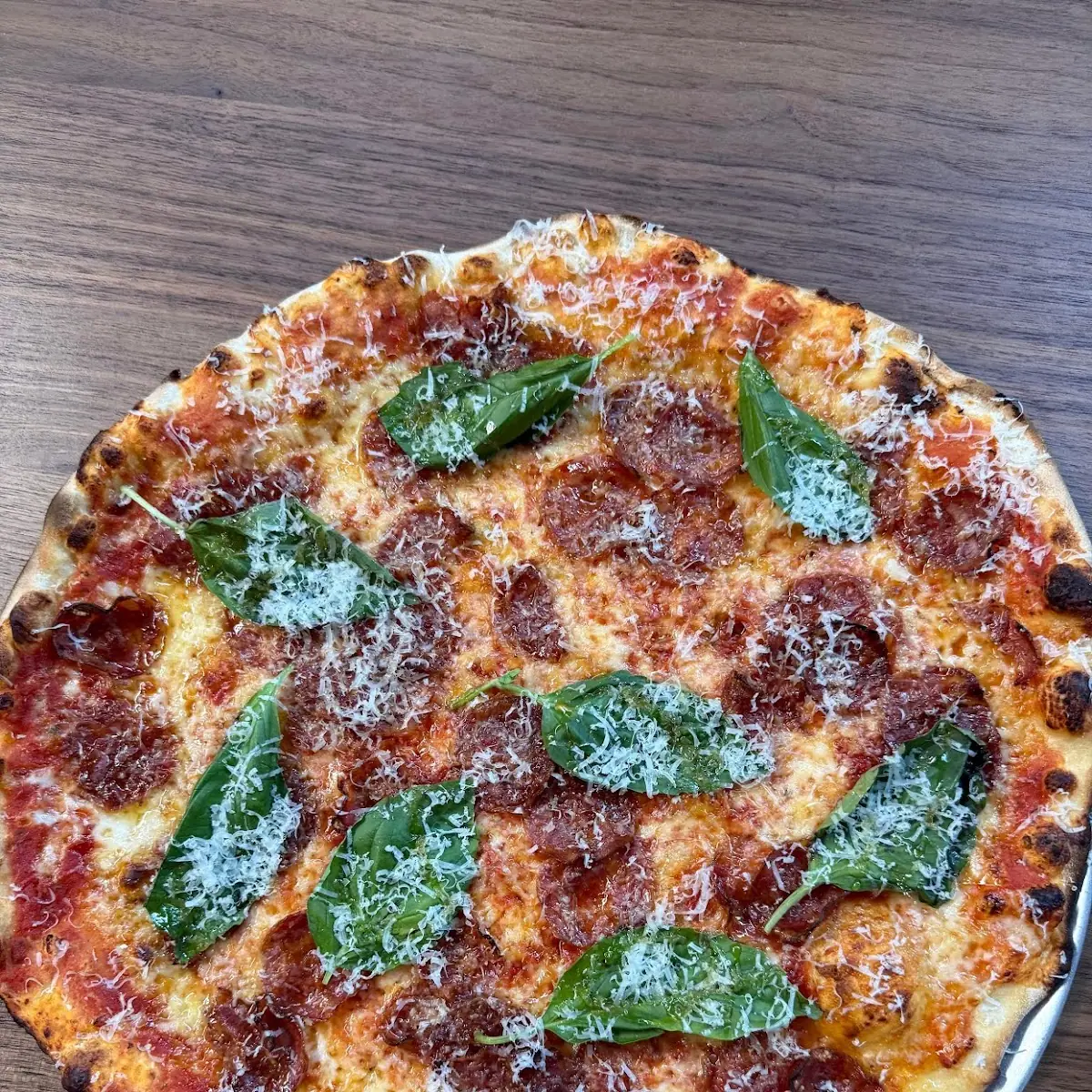 Margherita Pizza with Fresh Basil