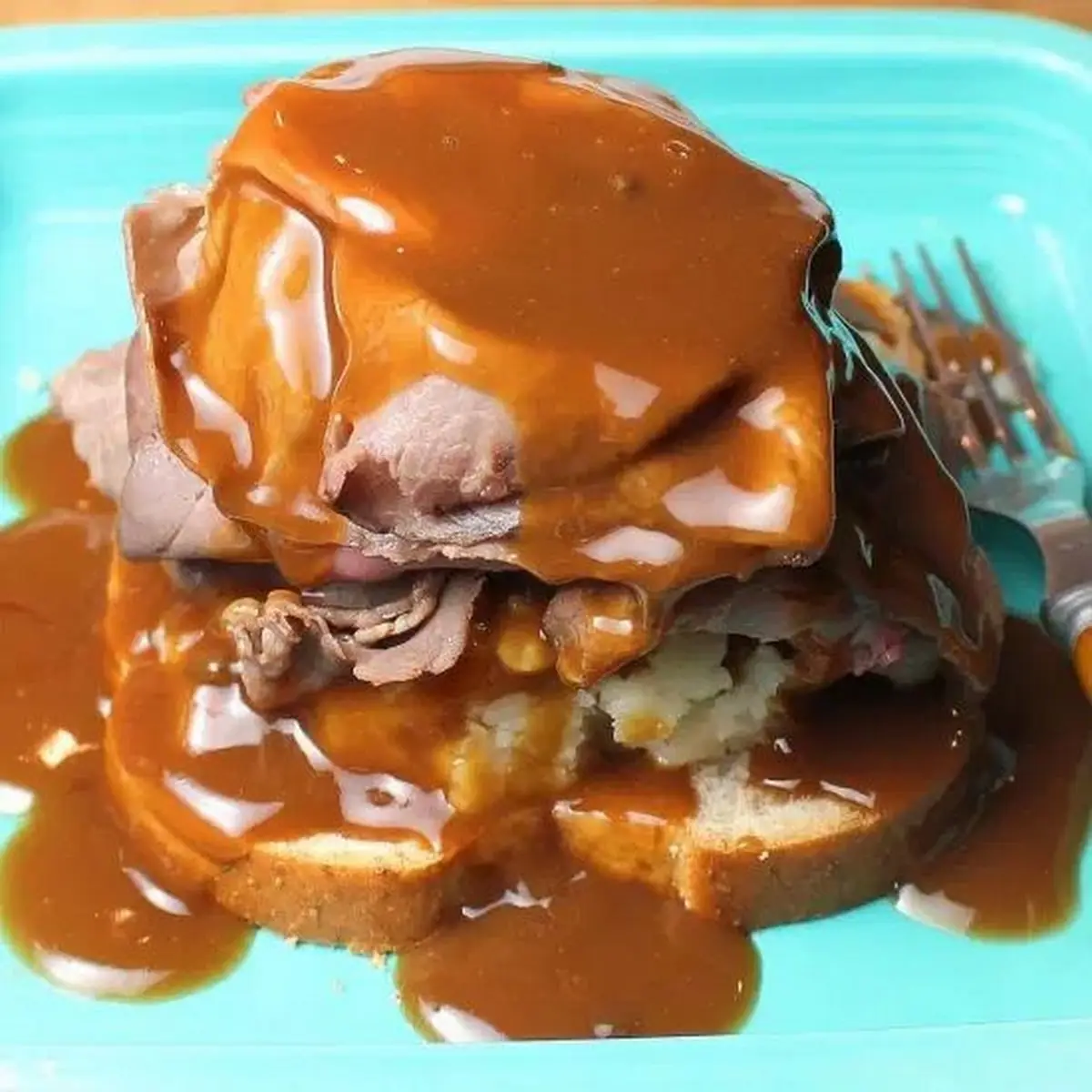 Hot Roast Beef Sandwich