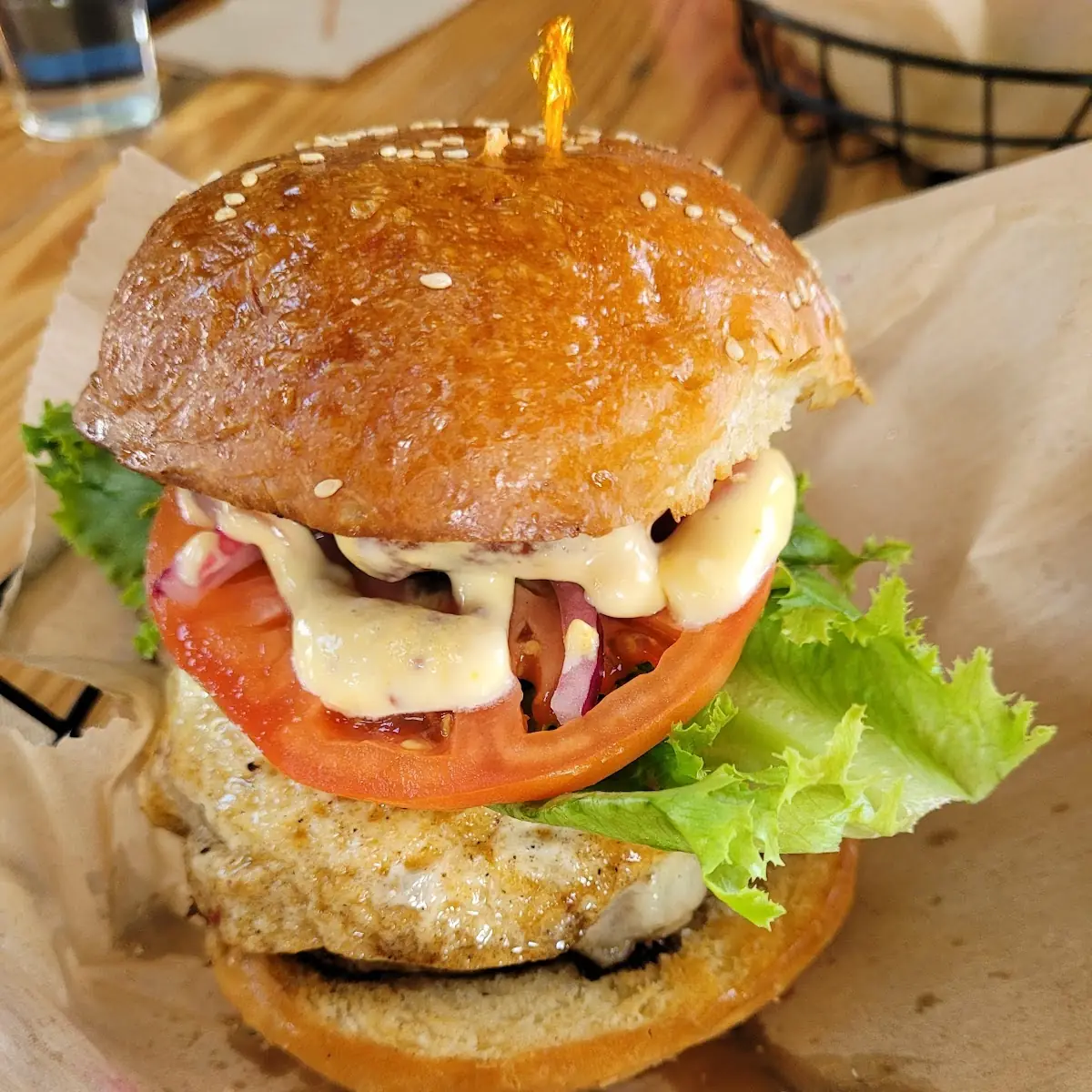 Spicy BBQ Bacon Burger