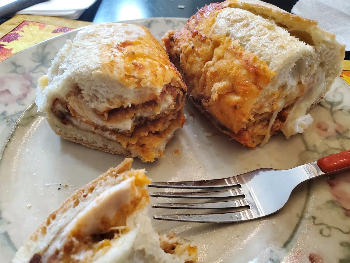 Chicken Parmigiana Sandwich