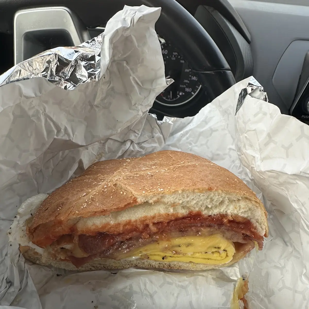 Pork Roll Egg Cheese Sandwich