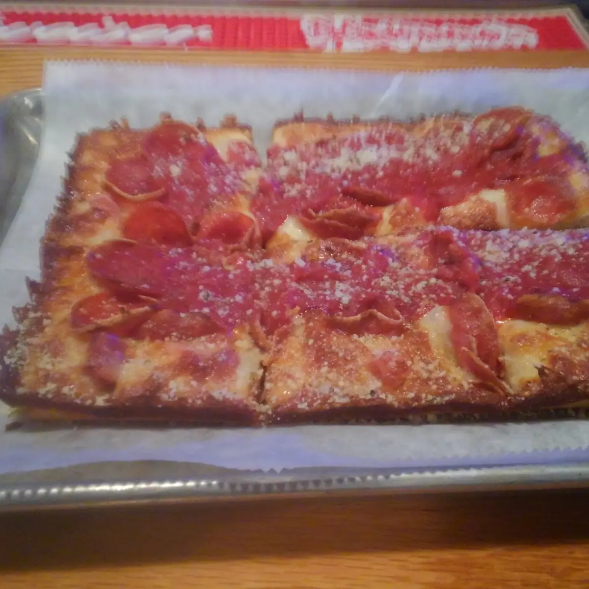 Small Deep Dish Pepperoni Pizza