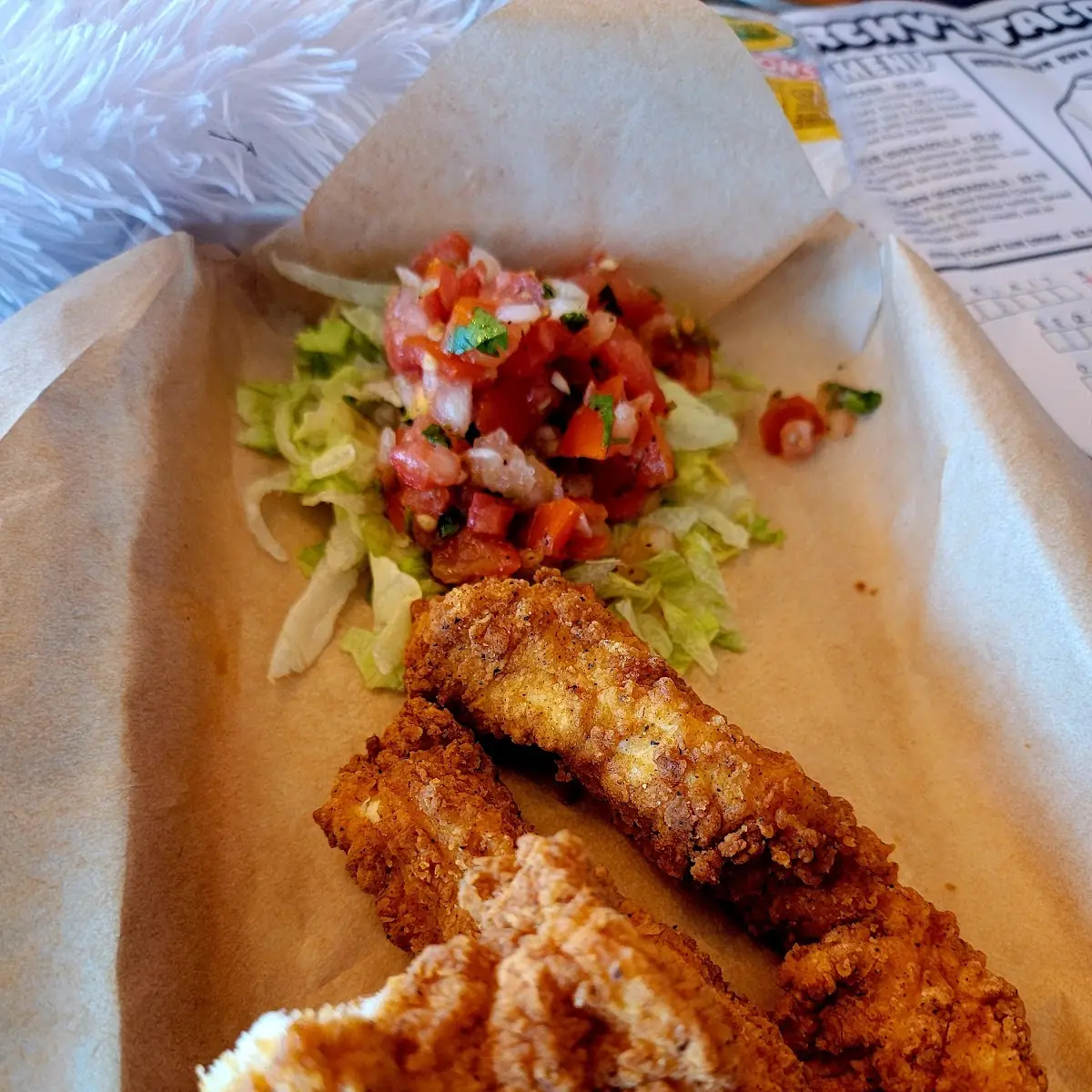 Fried Chicken Taco