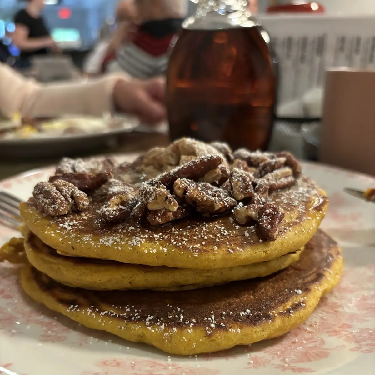 Banana Bacon Chocolate Chip Pancakes