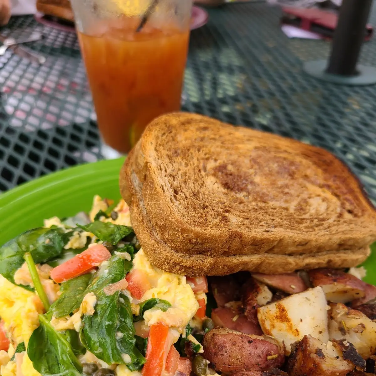 Smoked Salmon Scramble