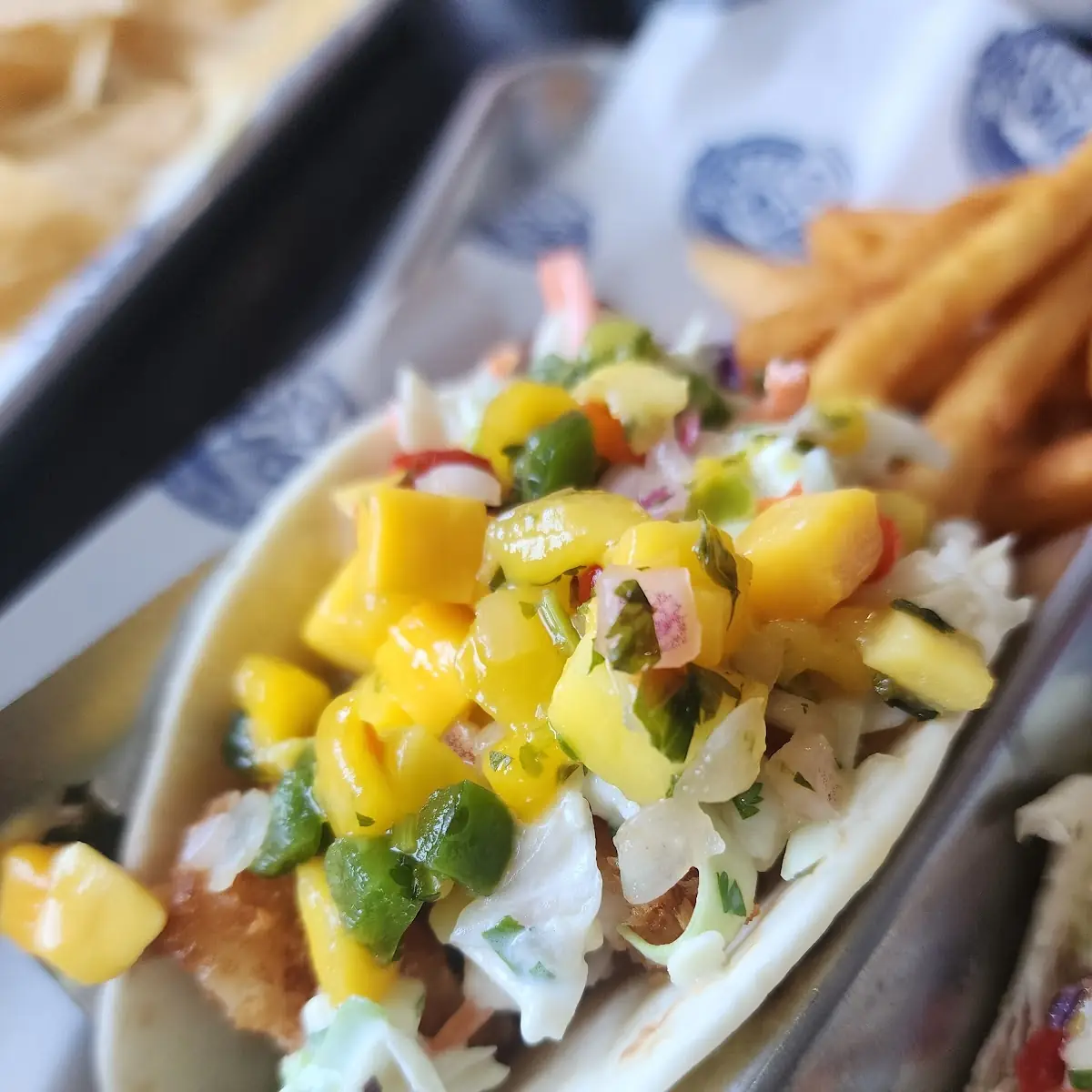 Coconut Shrimp Tacos