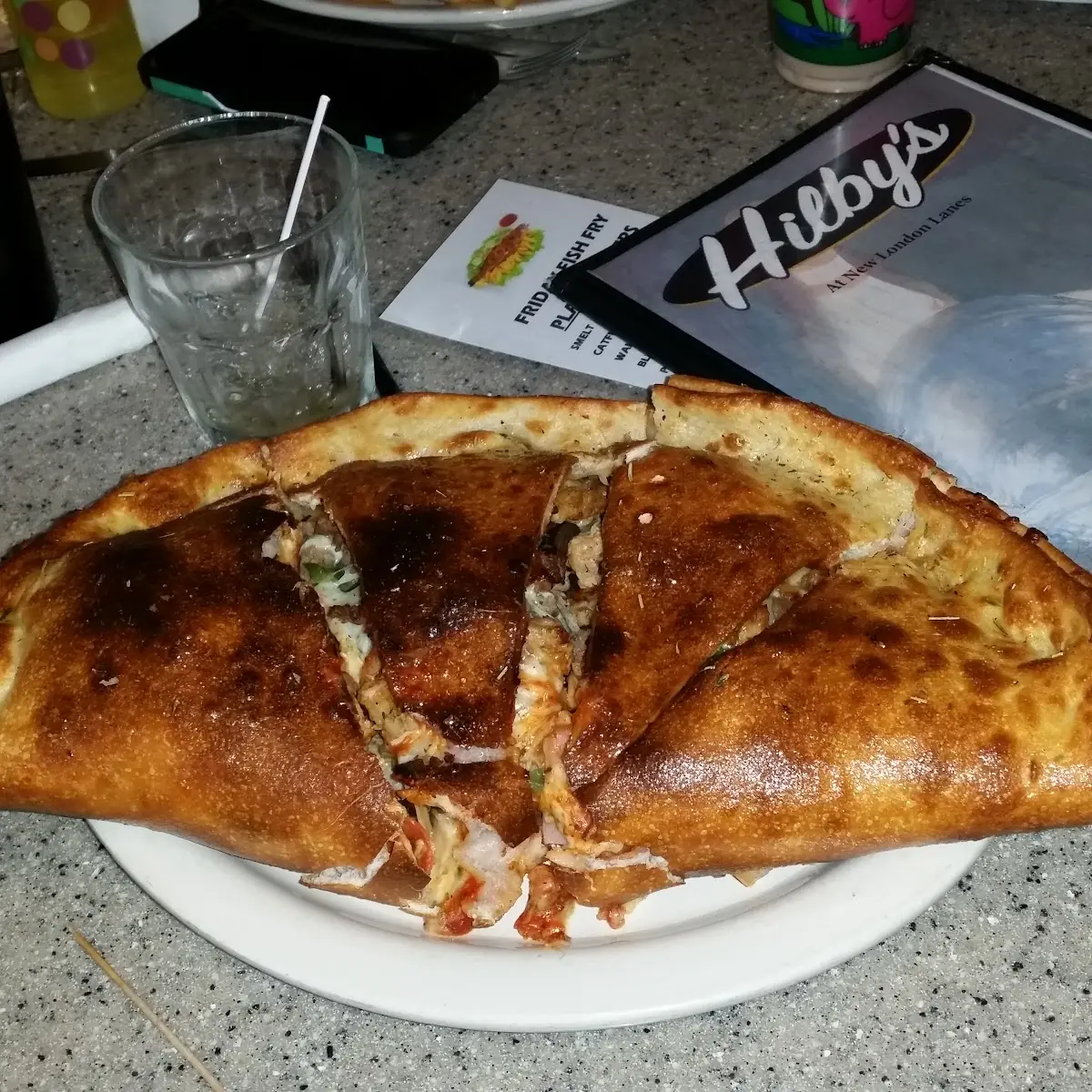 Small Calzone Seriously Its the Small Size