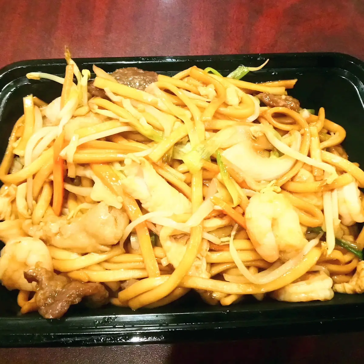 Combination Lo Mein Noodles