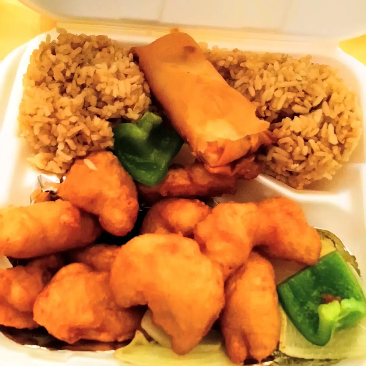 Sweet and Sour Chicken Sauce on Side