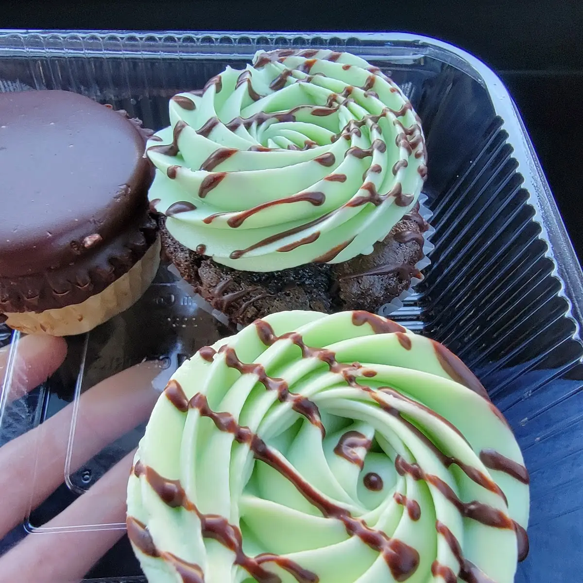 Mint Chocolate Cupcake