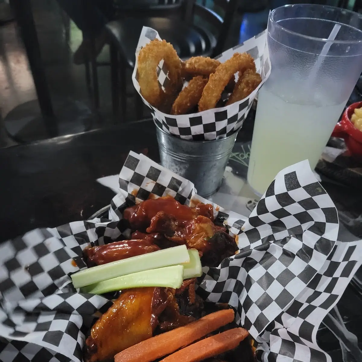 Bone in Wings and Fries