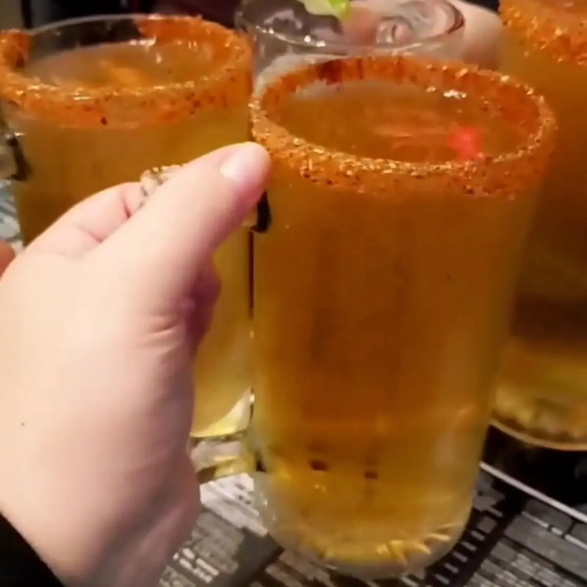 Michelob Ultra with Tajín