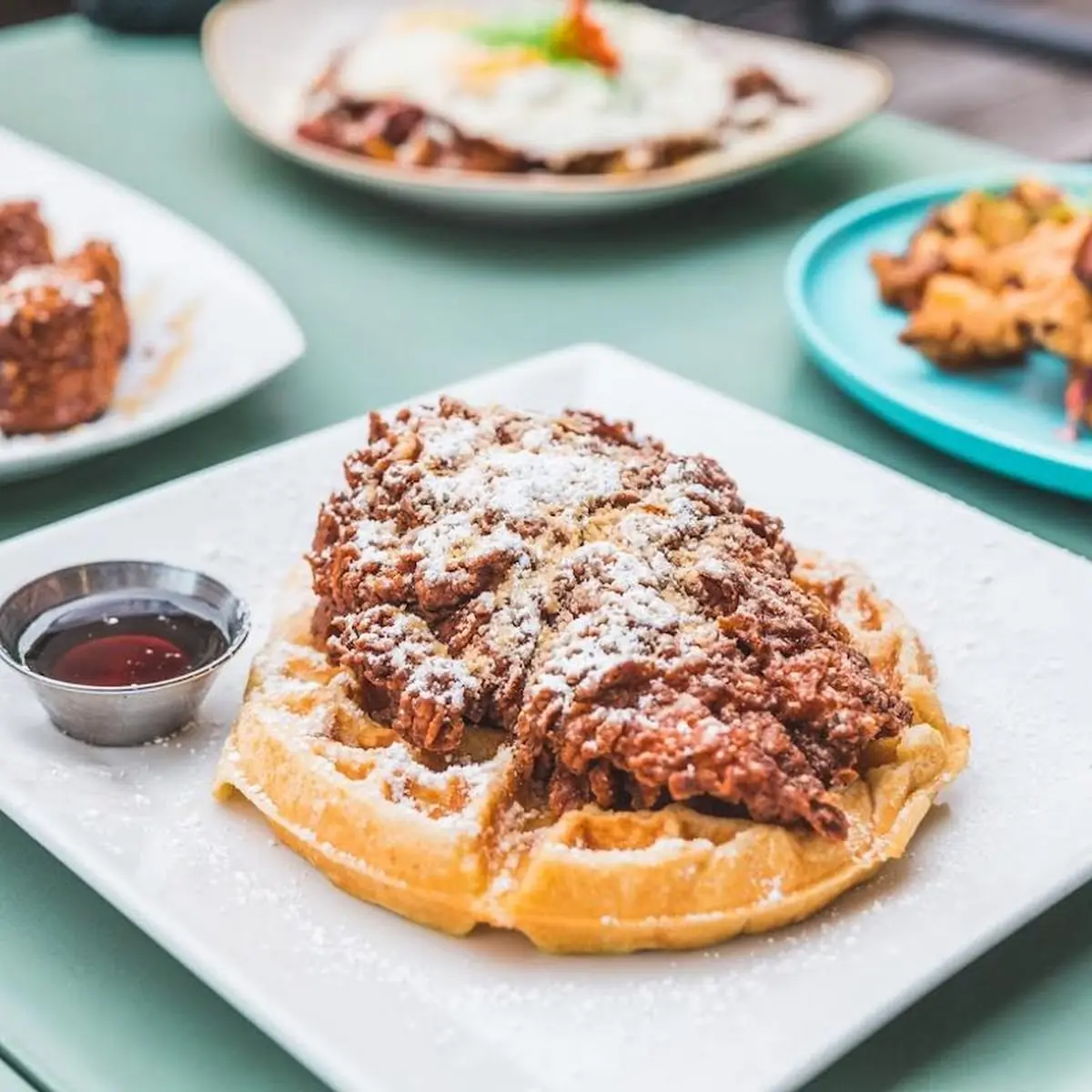 Honeysuckle Chicken & Waffles