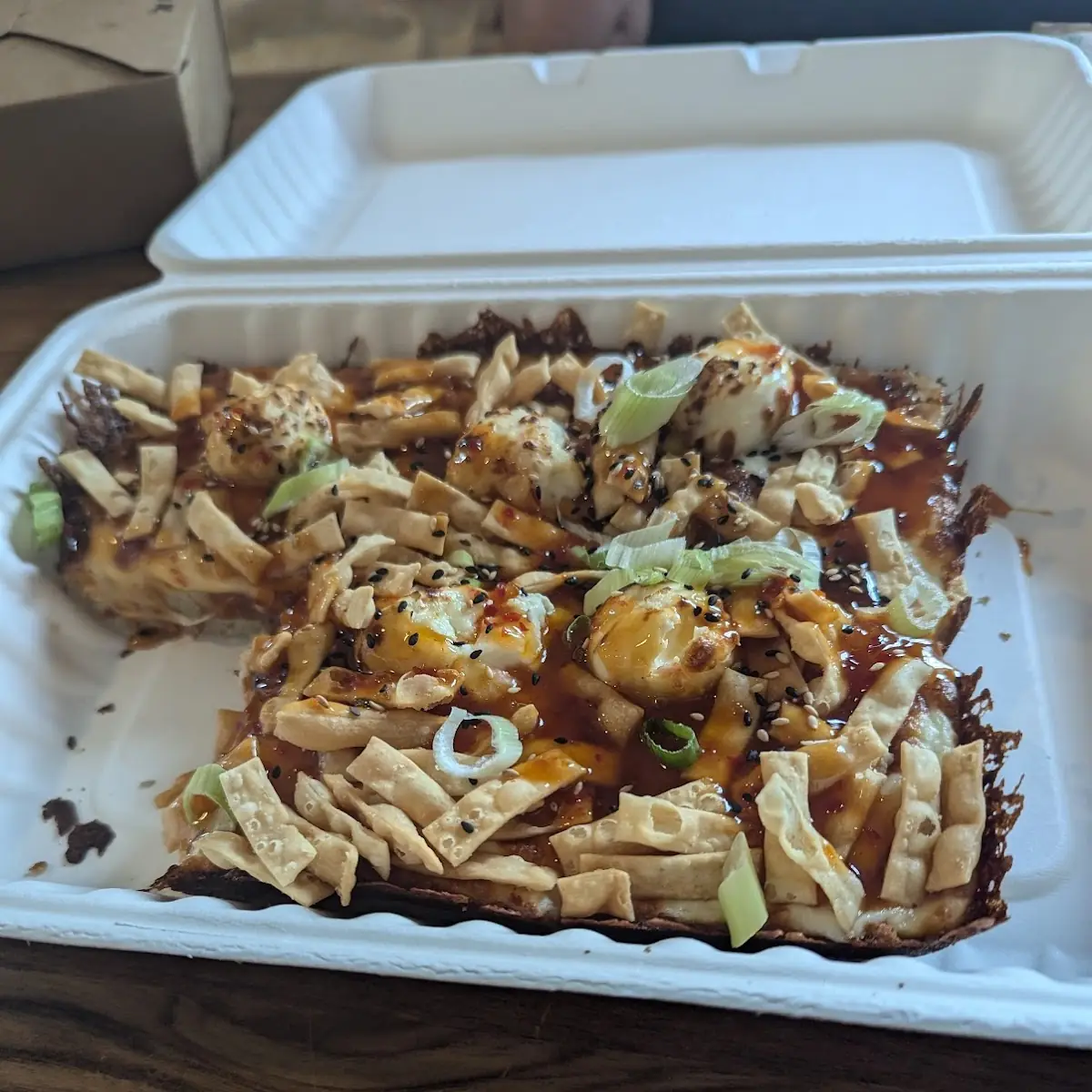 Crab Rangoon Pizza