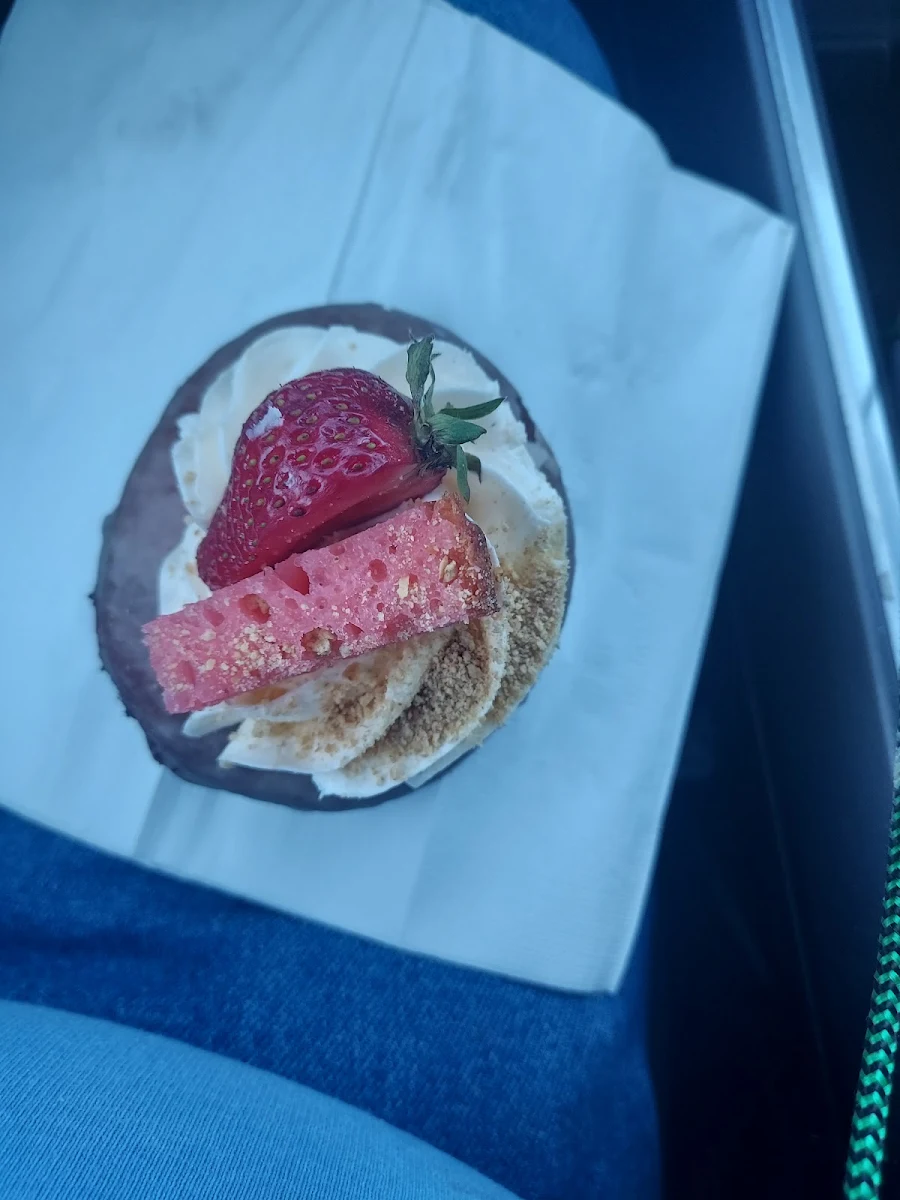 Strawberry Shortcake Doughnut