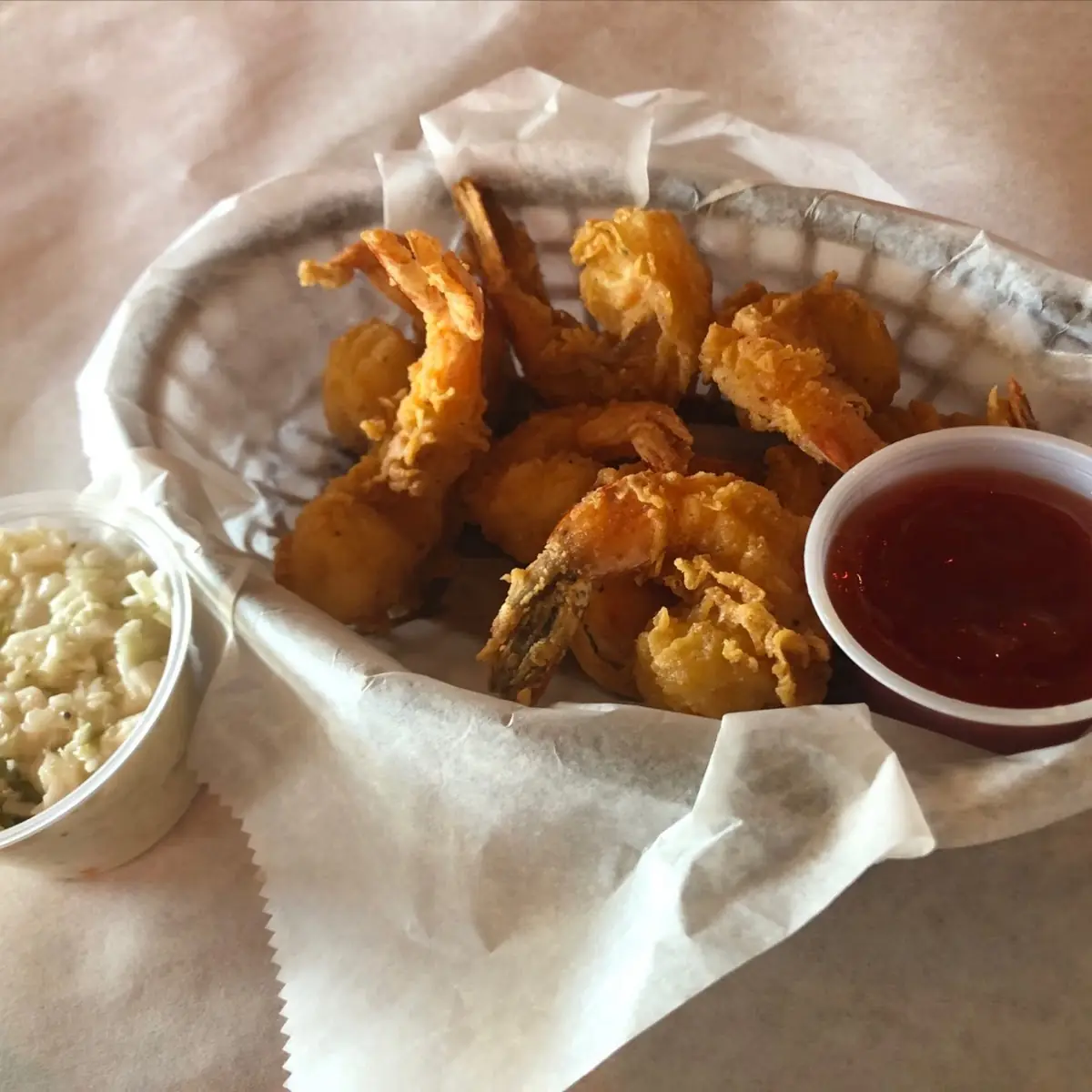 Fried Shrimp Basket 8