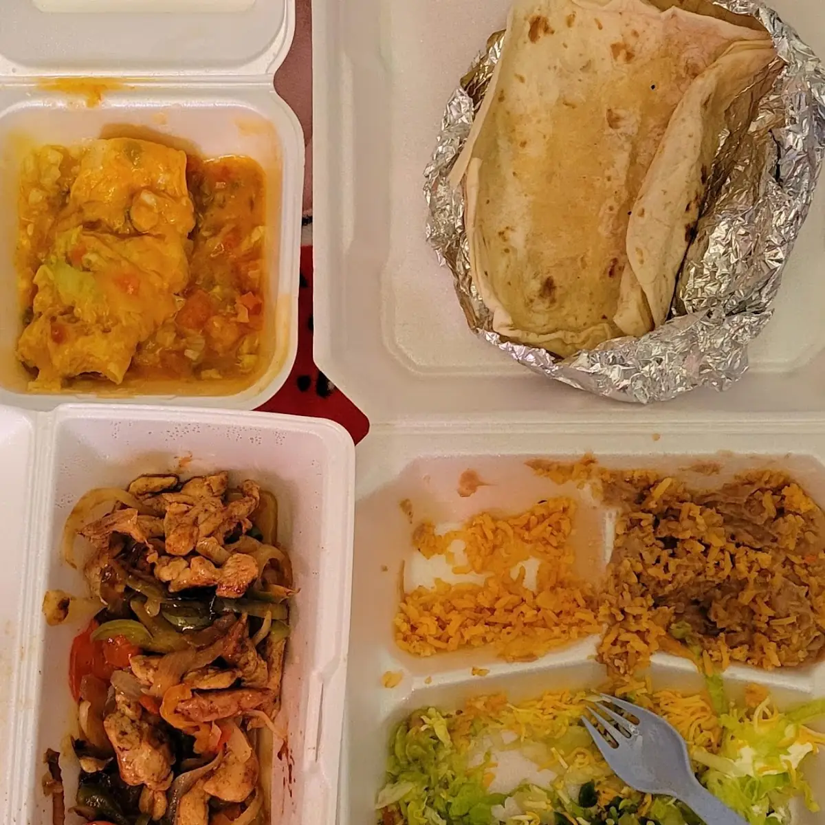 Chicken Fajita Plate