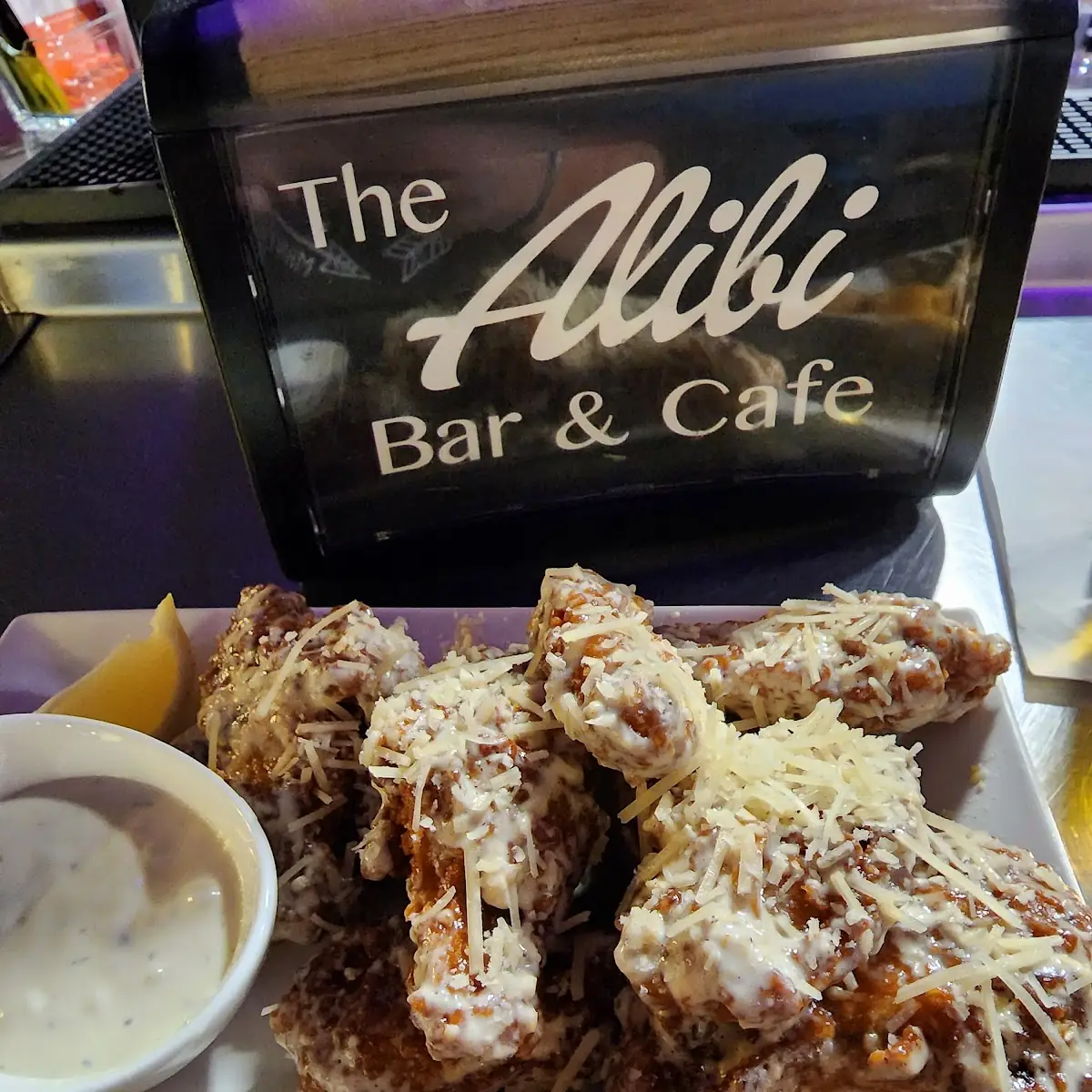 Garlic Parm Chicken Wings