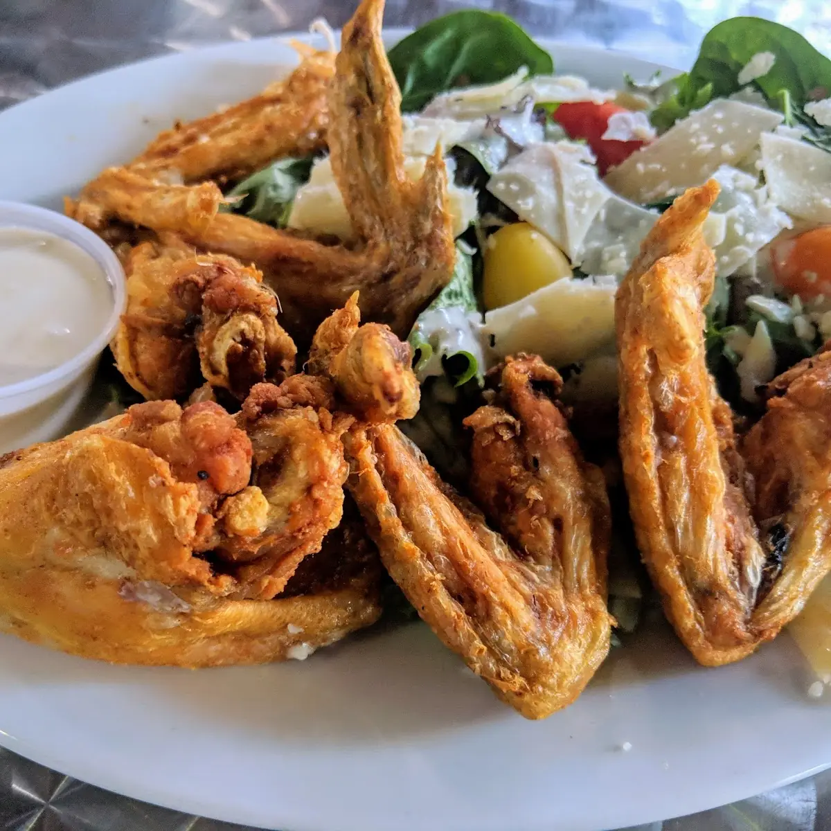 Chicken Wing with Salad