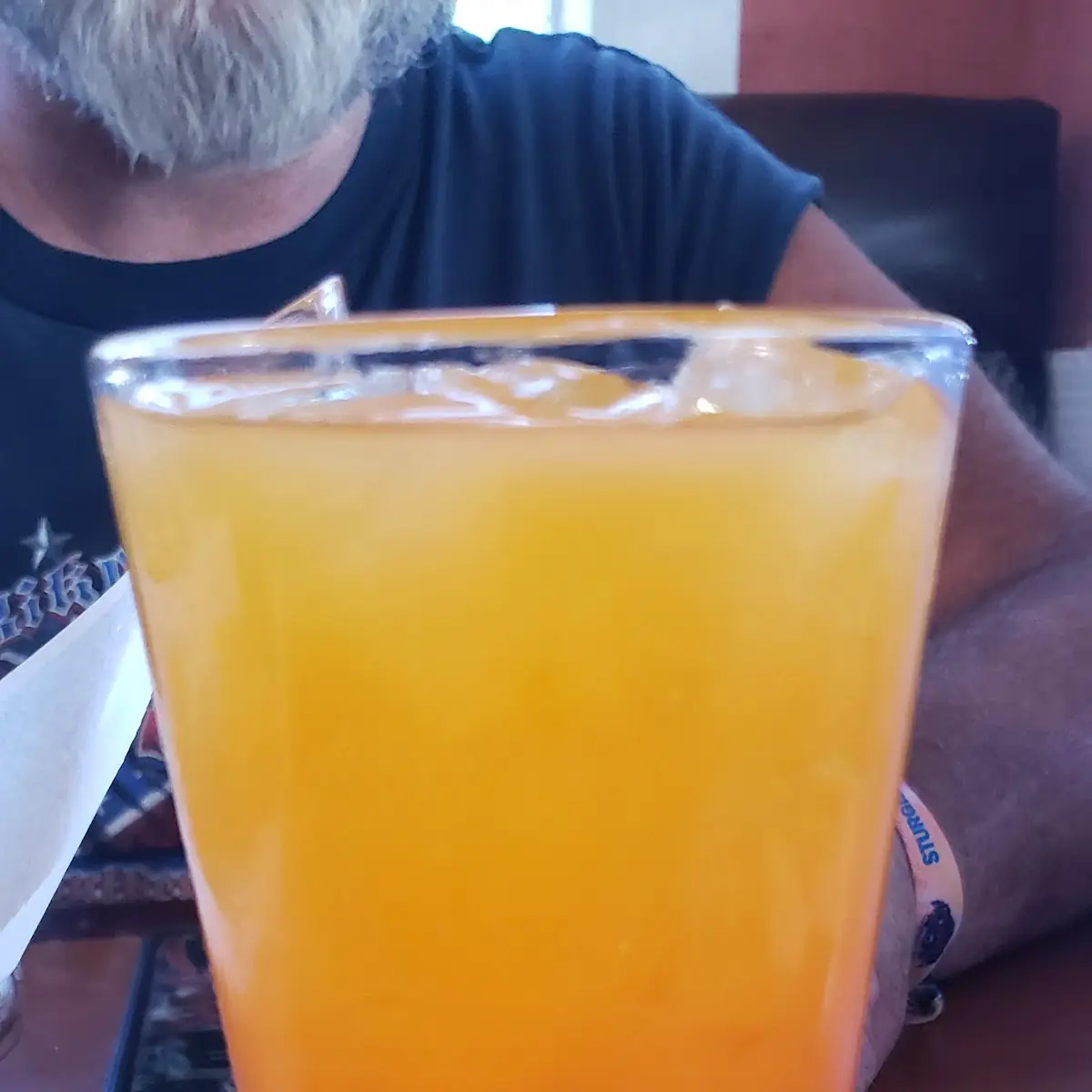 Tequila Sunrise Drink