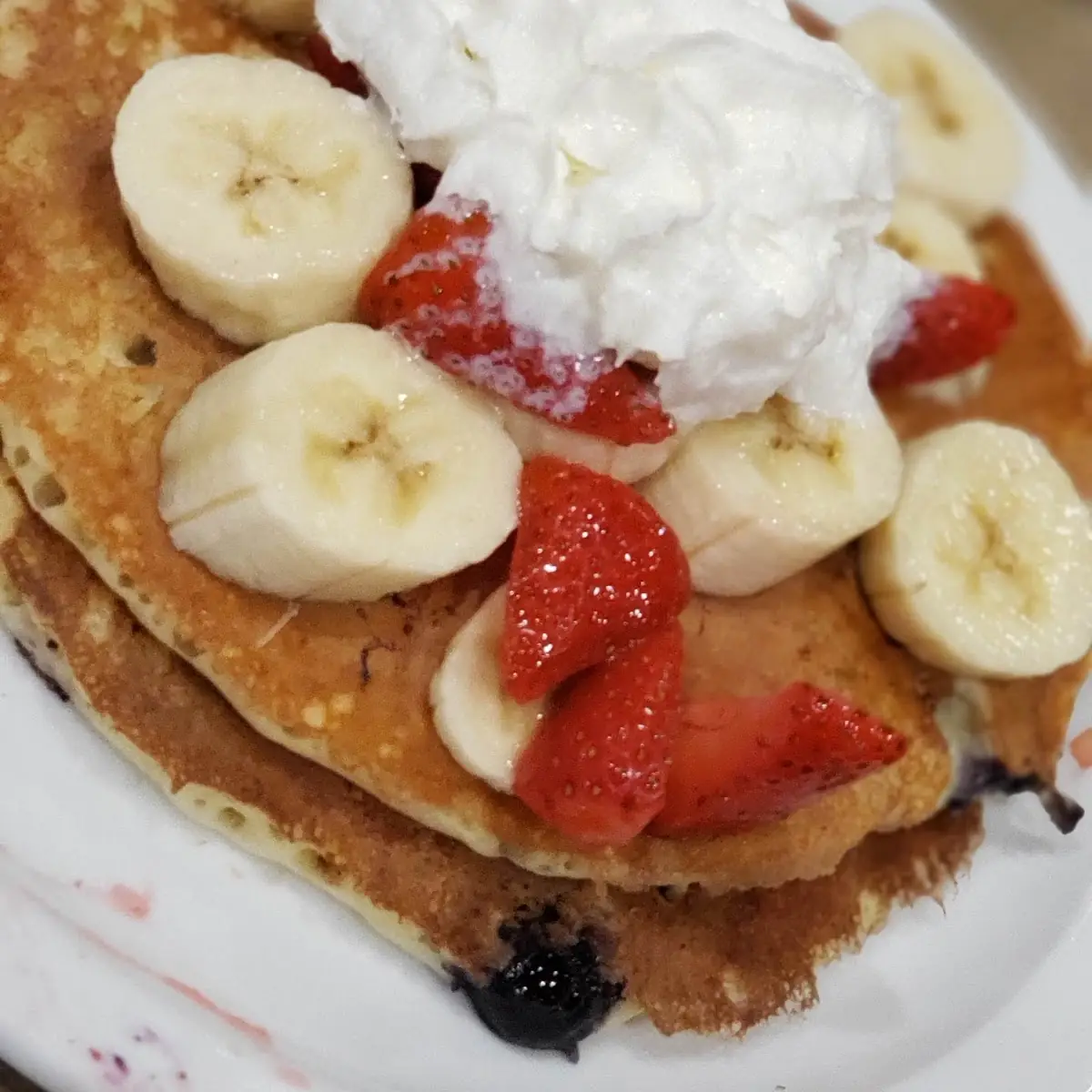Strawberry Banana Pancakes