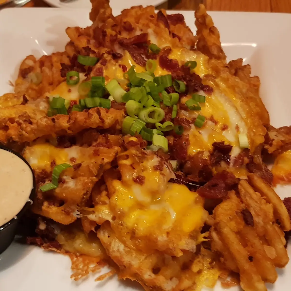 Side Loaded Waffle Fries