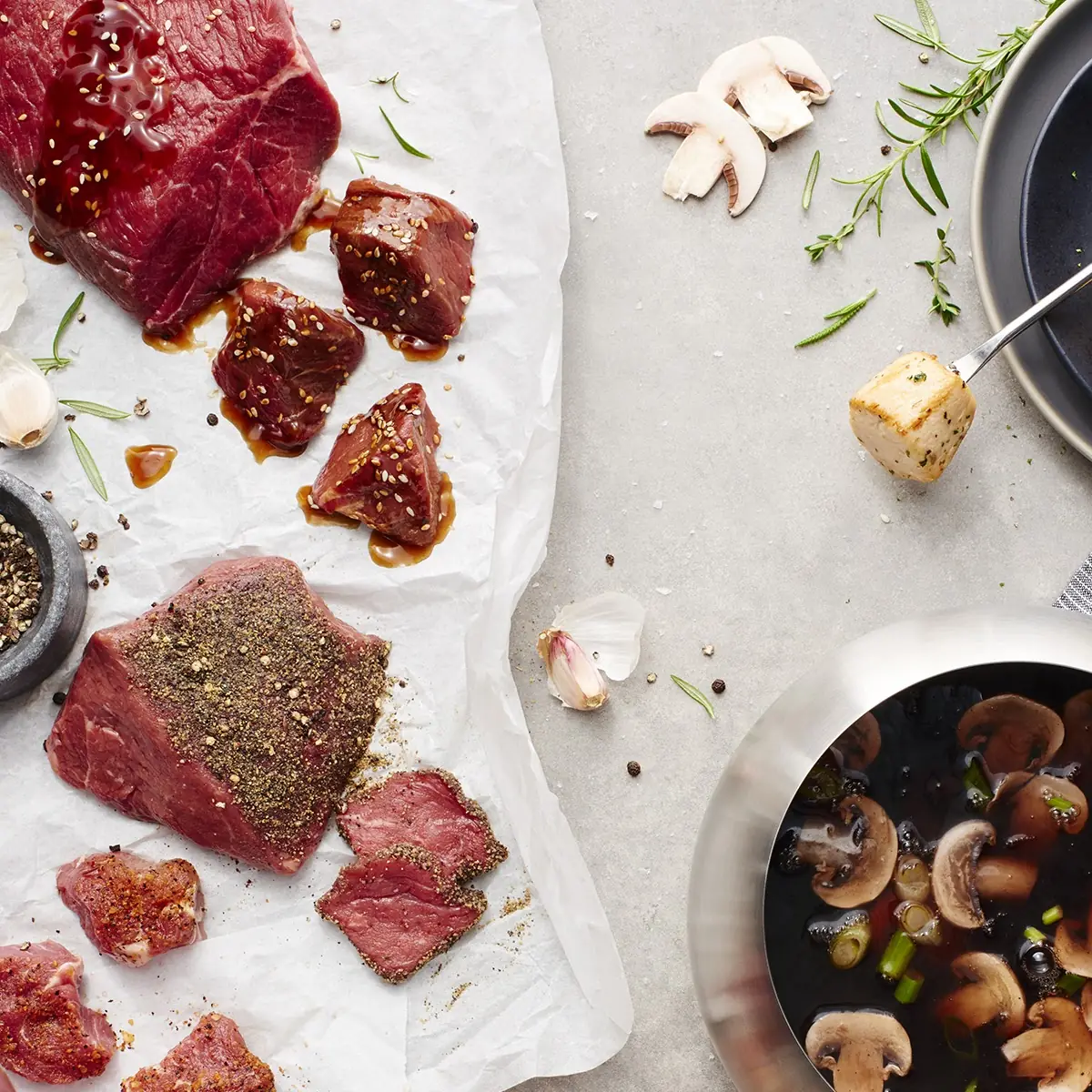 Meat Lover's Fondue