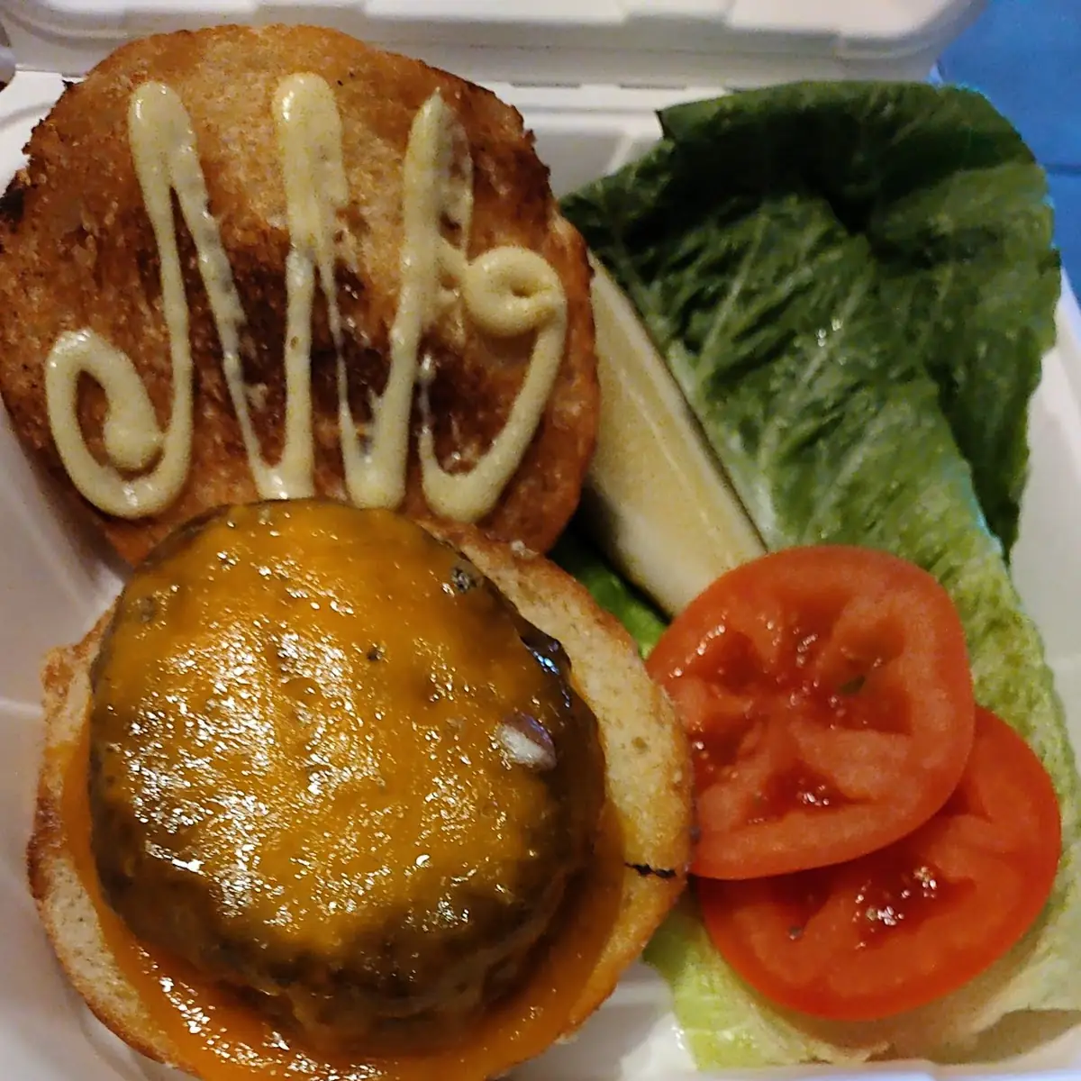 Classic Angus Burger with Cheddar Cheese
