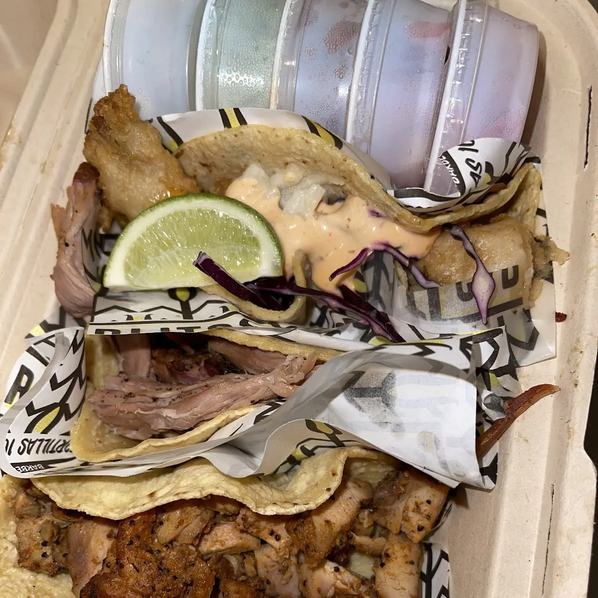 Pulled Pork and Fish Tacos