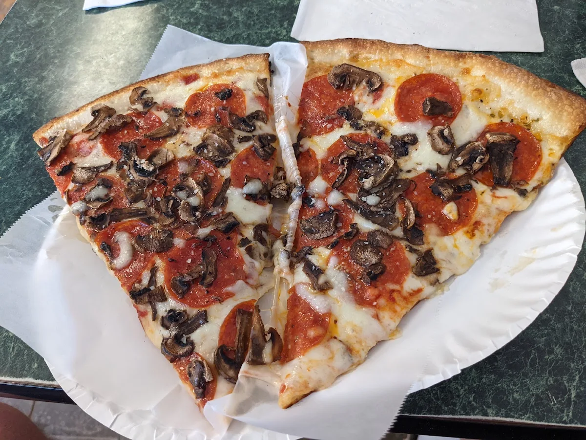 Pepperoni and Mushroom Pizza