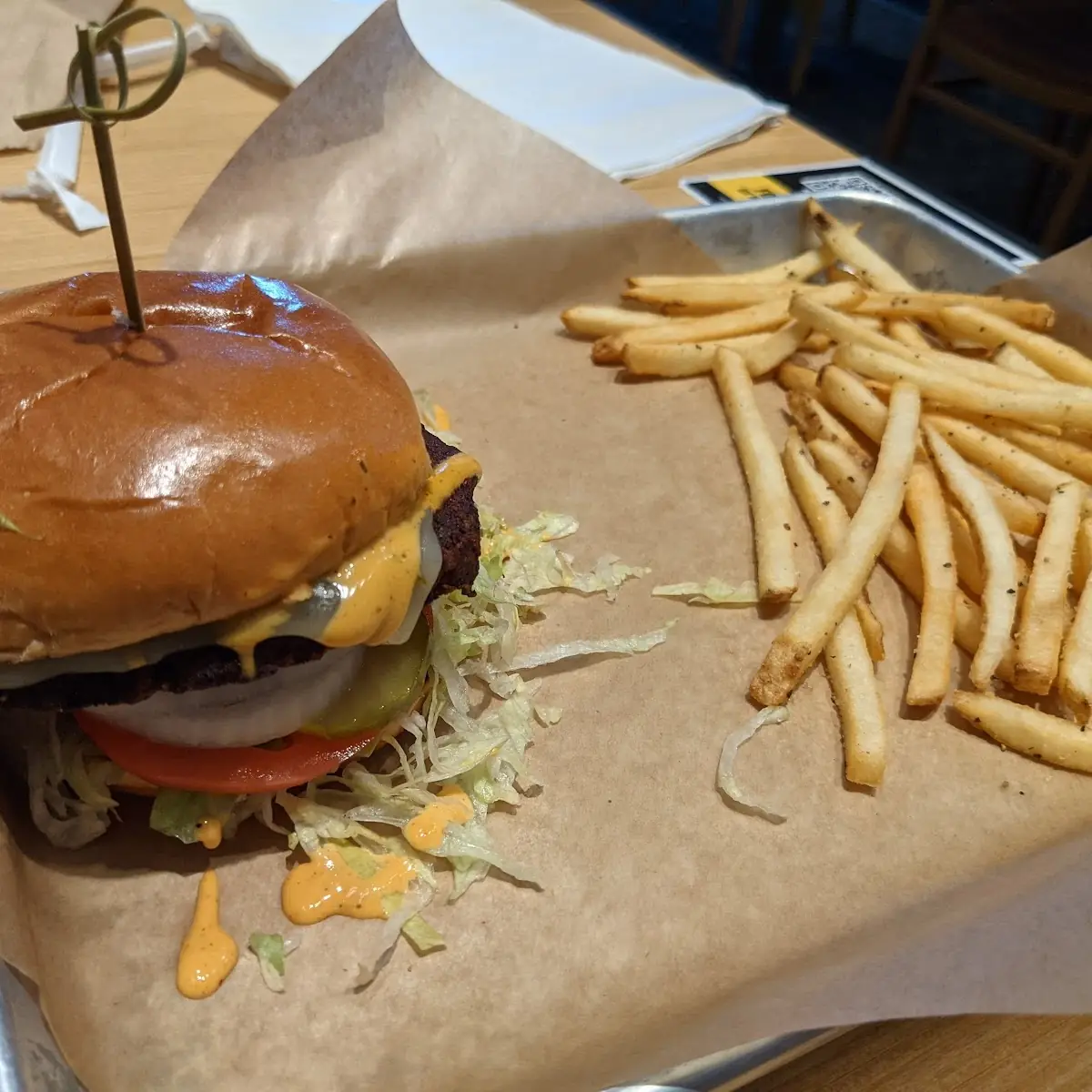 Southwestern Black Bean Burger