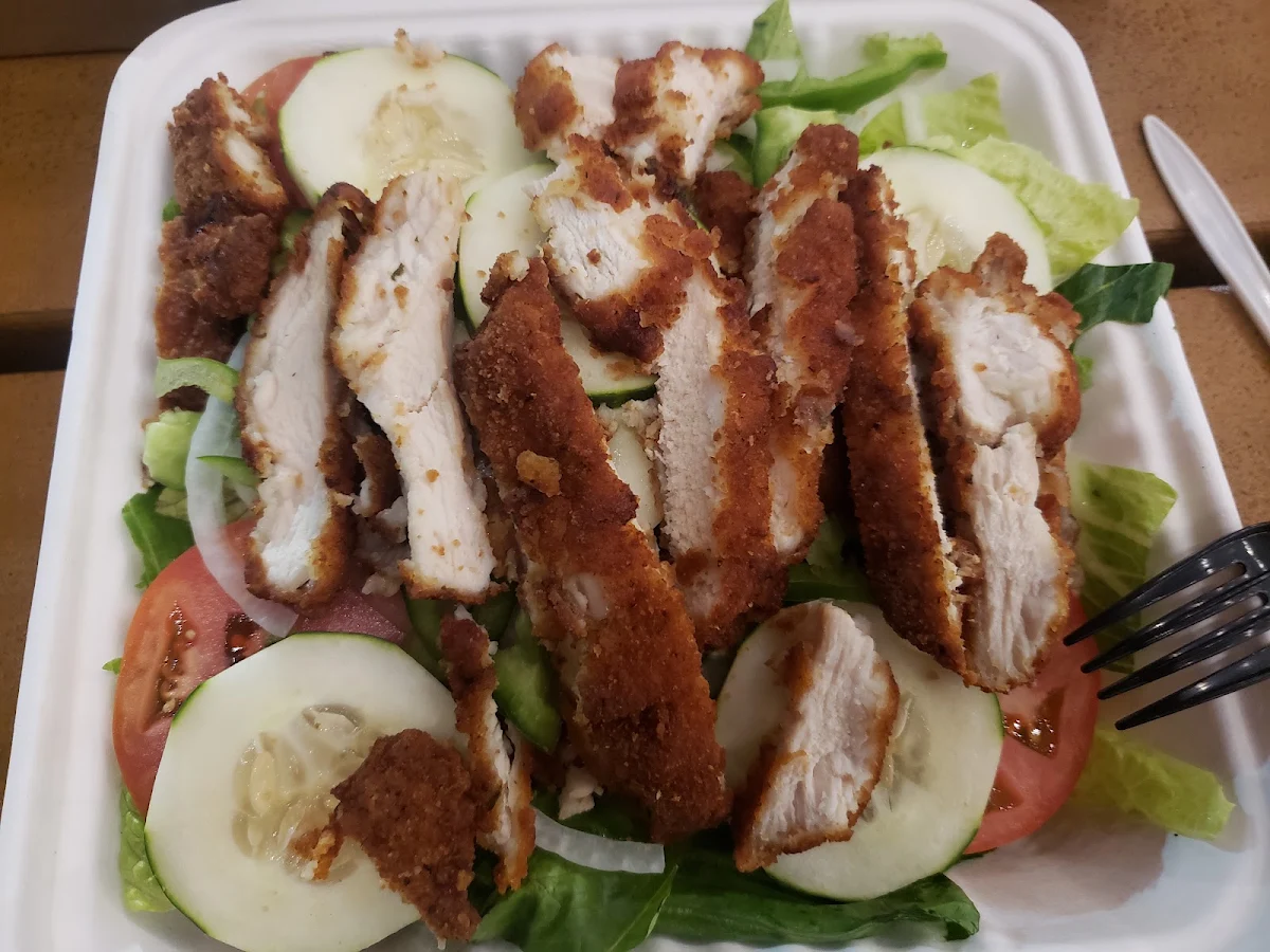 Crispy Chicken Salad