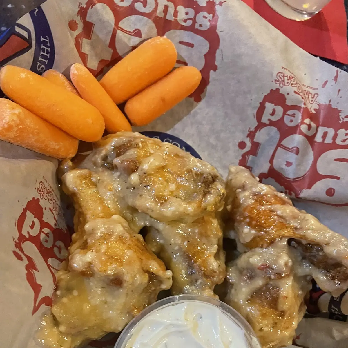Garlic Parmesan Wings