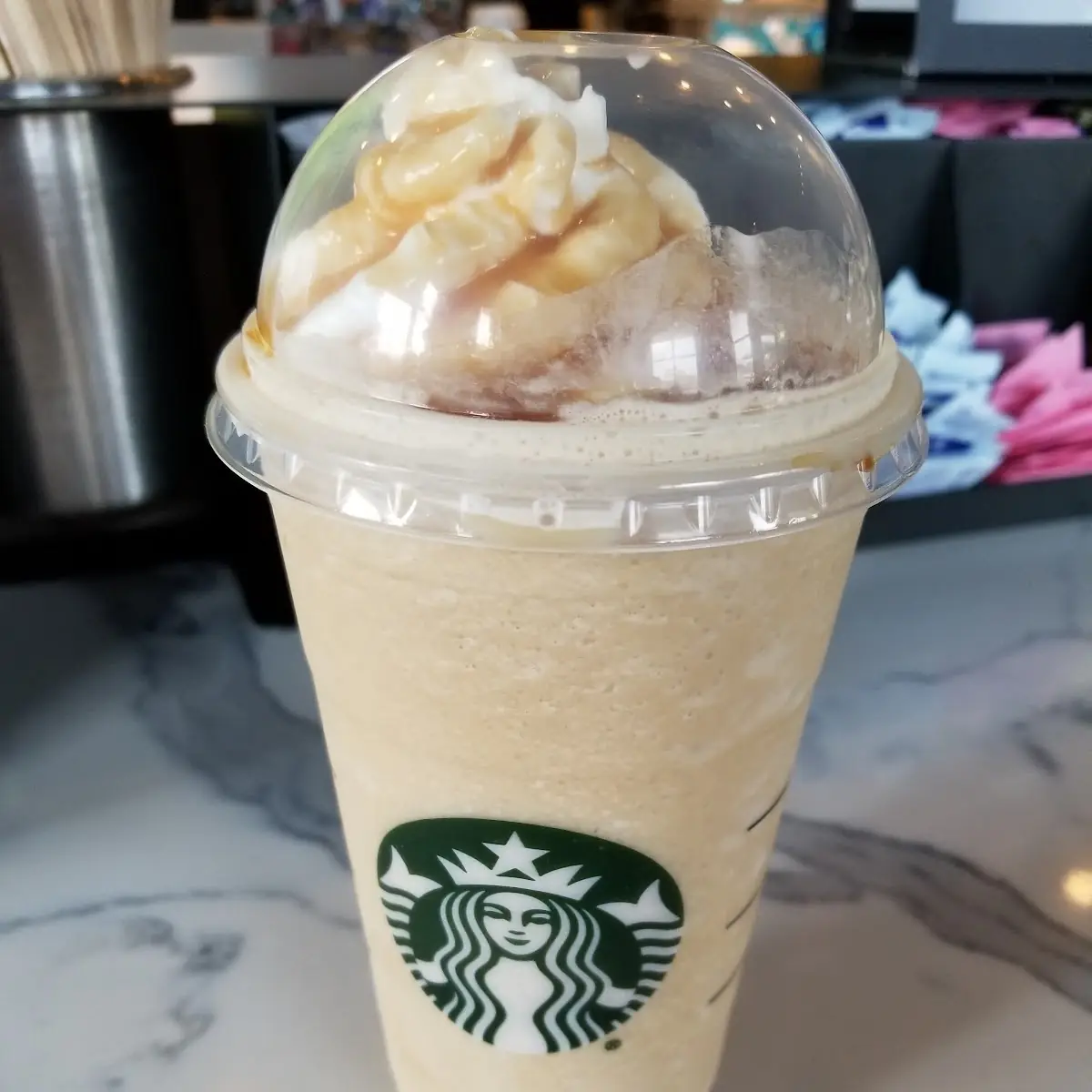 Caramel Frappuccino Blended Beverage