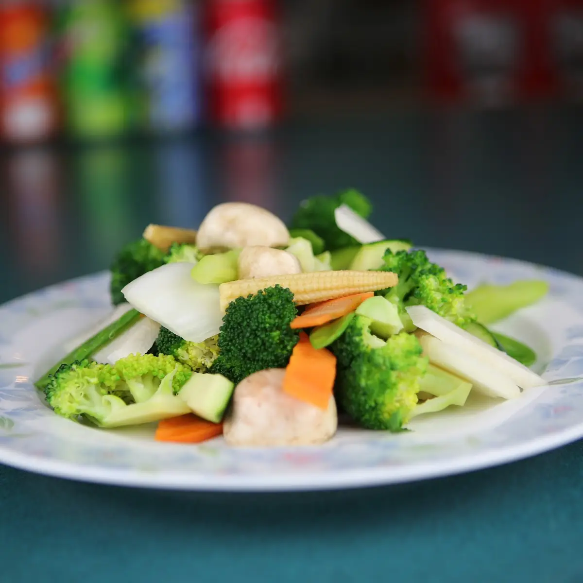Steamed Mixed Vegetables