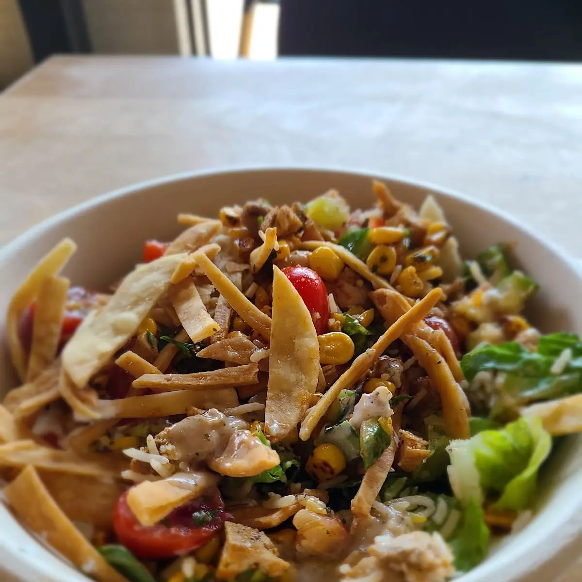 Greens and Grain Chicken Bowl