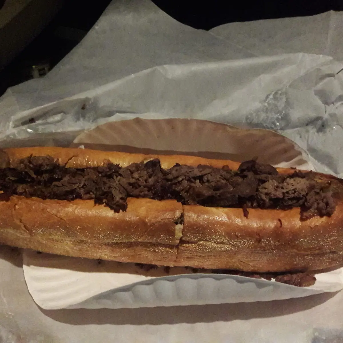 Cheesesteak with Grilled Onions