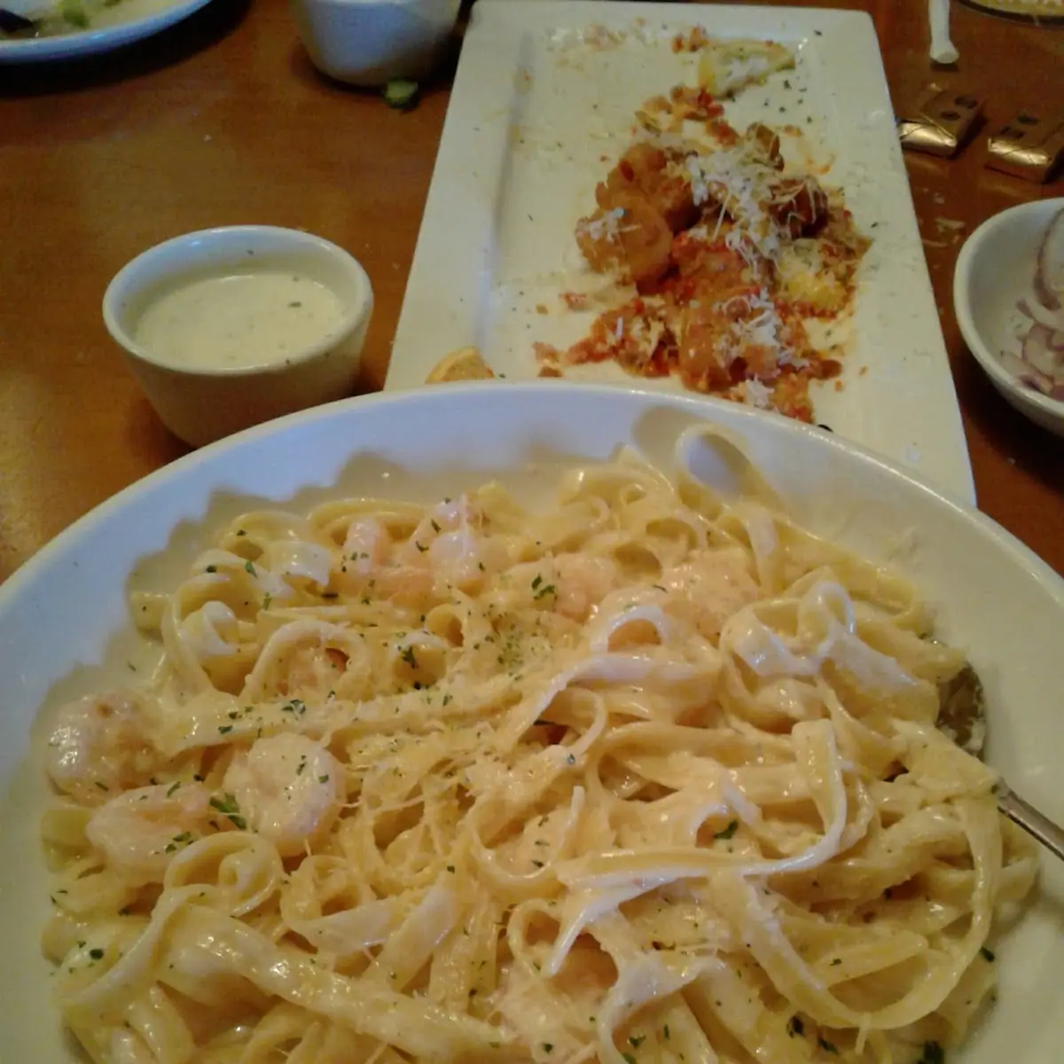 Shrimp Alfredo