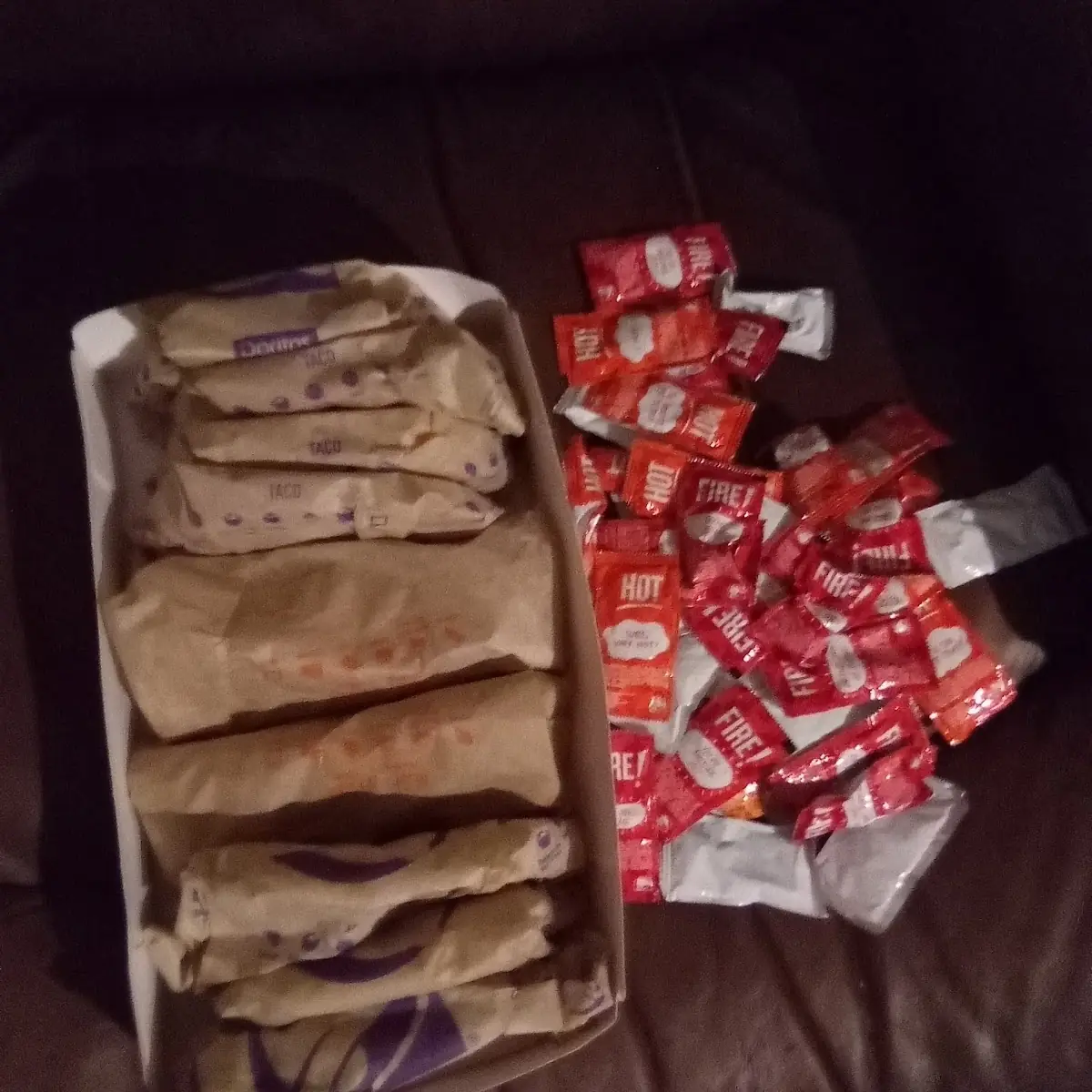 6 Bean & Rice Burritos 6 Hard Shell Taco