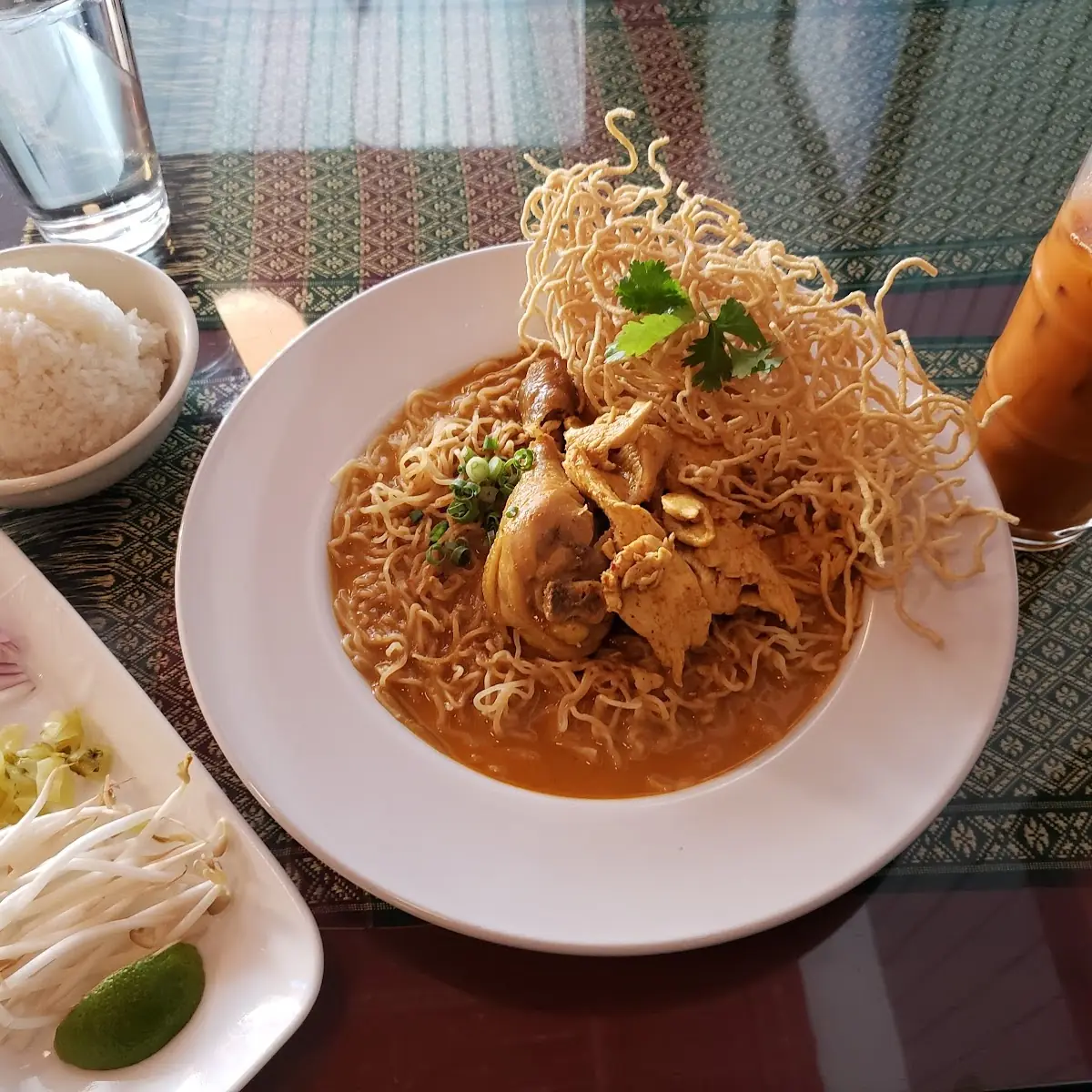 Chiangmai Chicken Noodles Add Rice