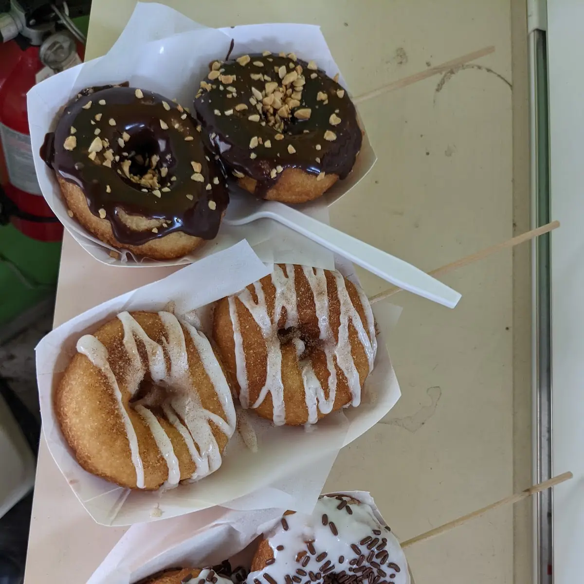 Cinnamon Roll Donuts
